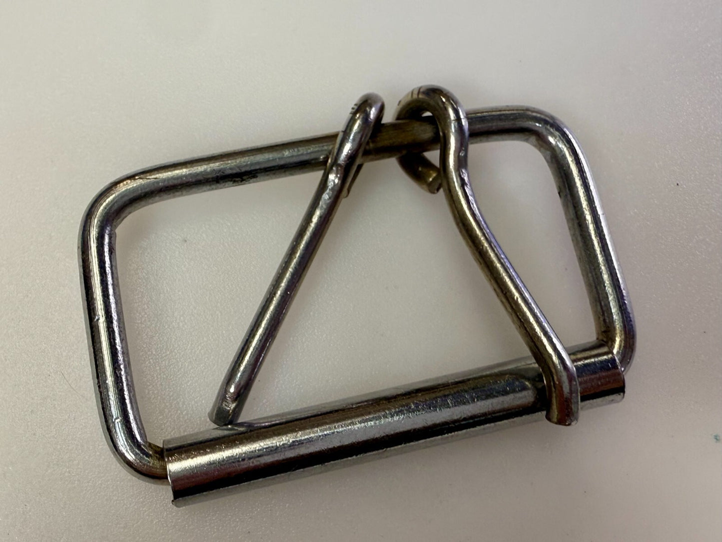 3" wide Double Prong Roller Silver Tone Replacement Uniform Belt Buckle