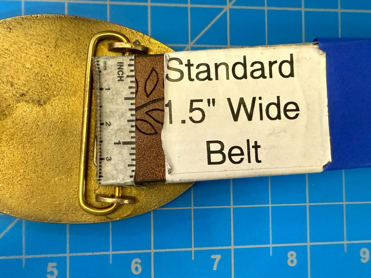 25th Anniversary Since 1968 Hillsboro Solid Brass Limited DynaBuckle Belt Buckle