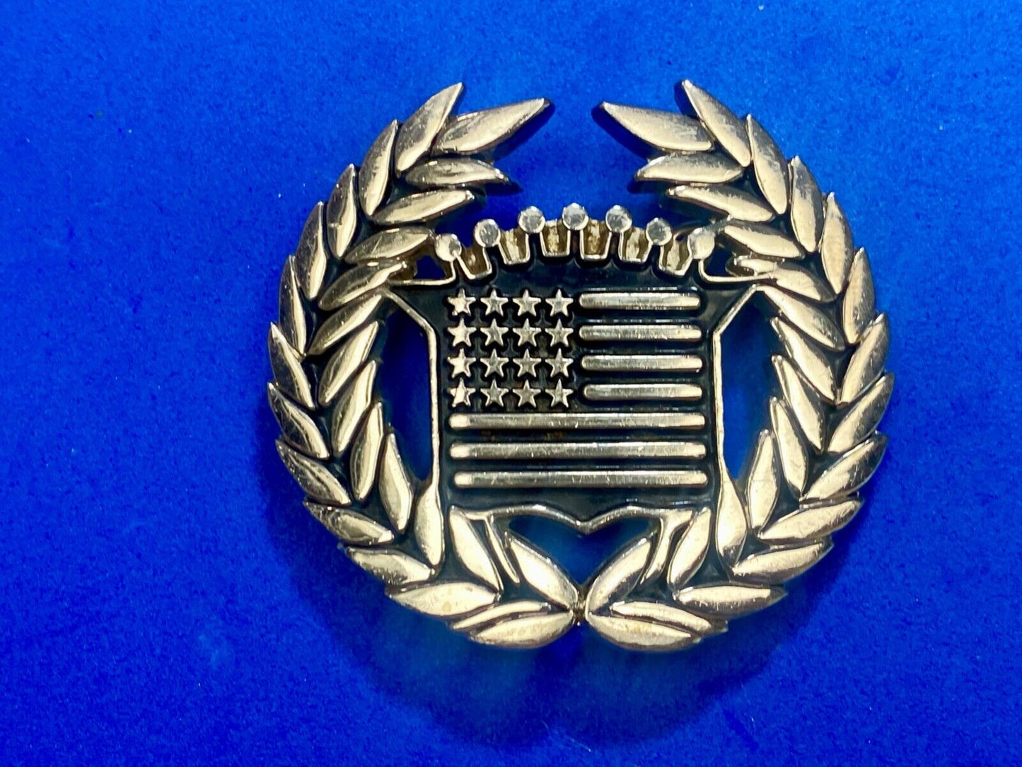 Vintage Cadillac Emblem Flag Large Belt Buckle by Famous Stars and Straps