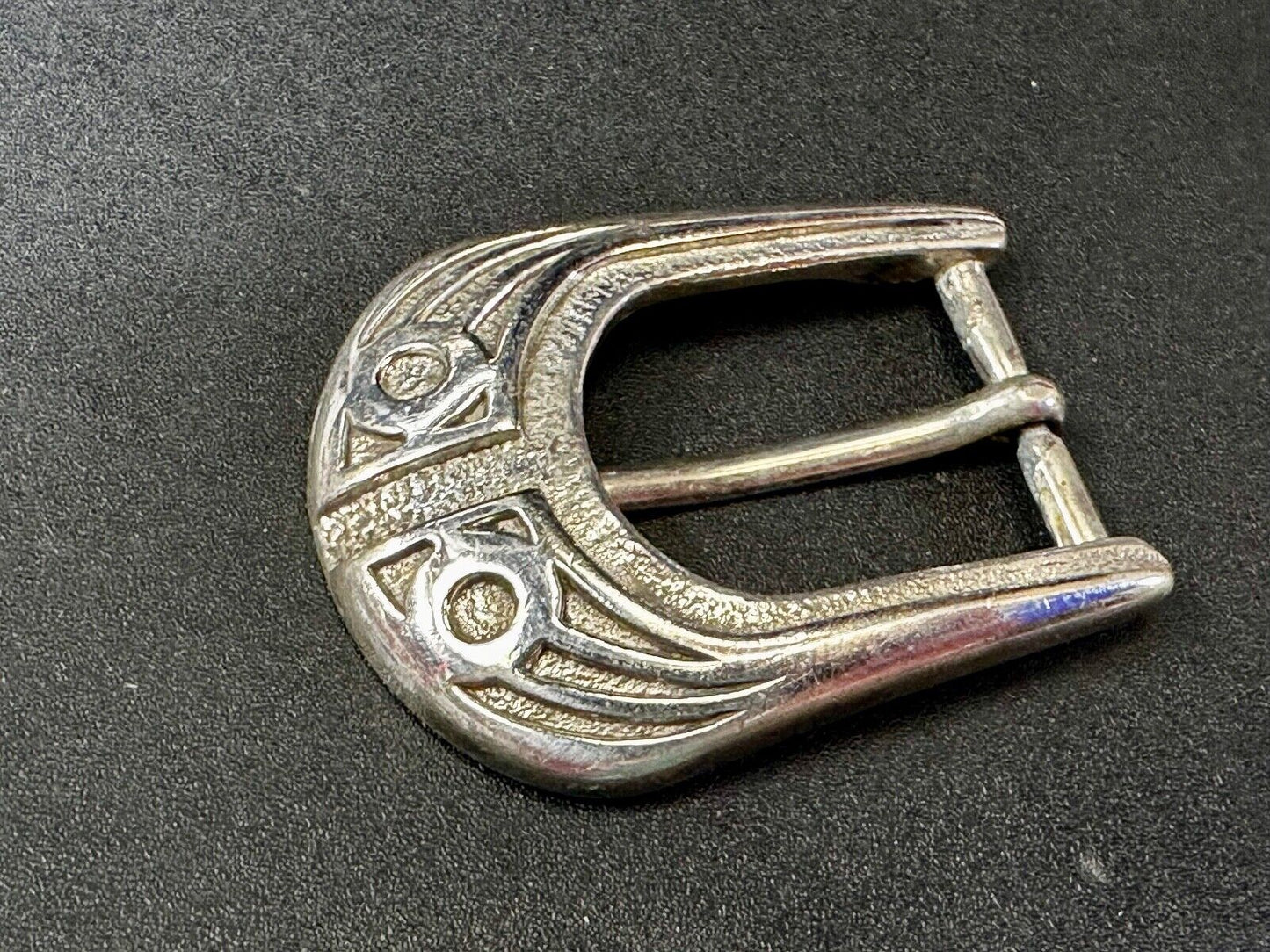 Vintage 90’s Ranger Style Silver Tone Replacement Western Humphreys Belt Buckle