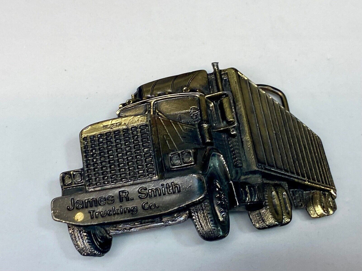 Vintage 1990 Semi Big Rig Truck Long Haulers Great American Belt Buckle Co