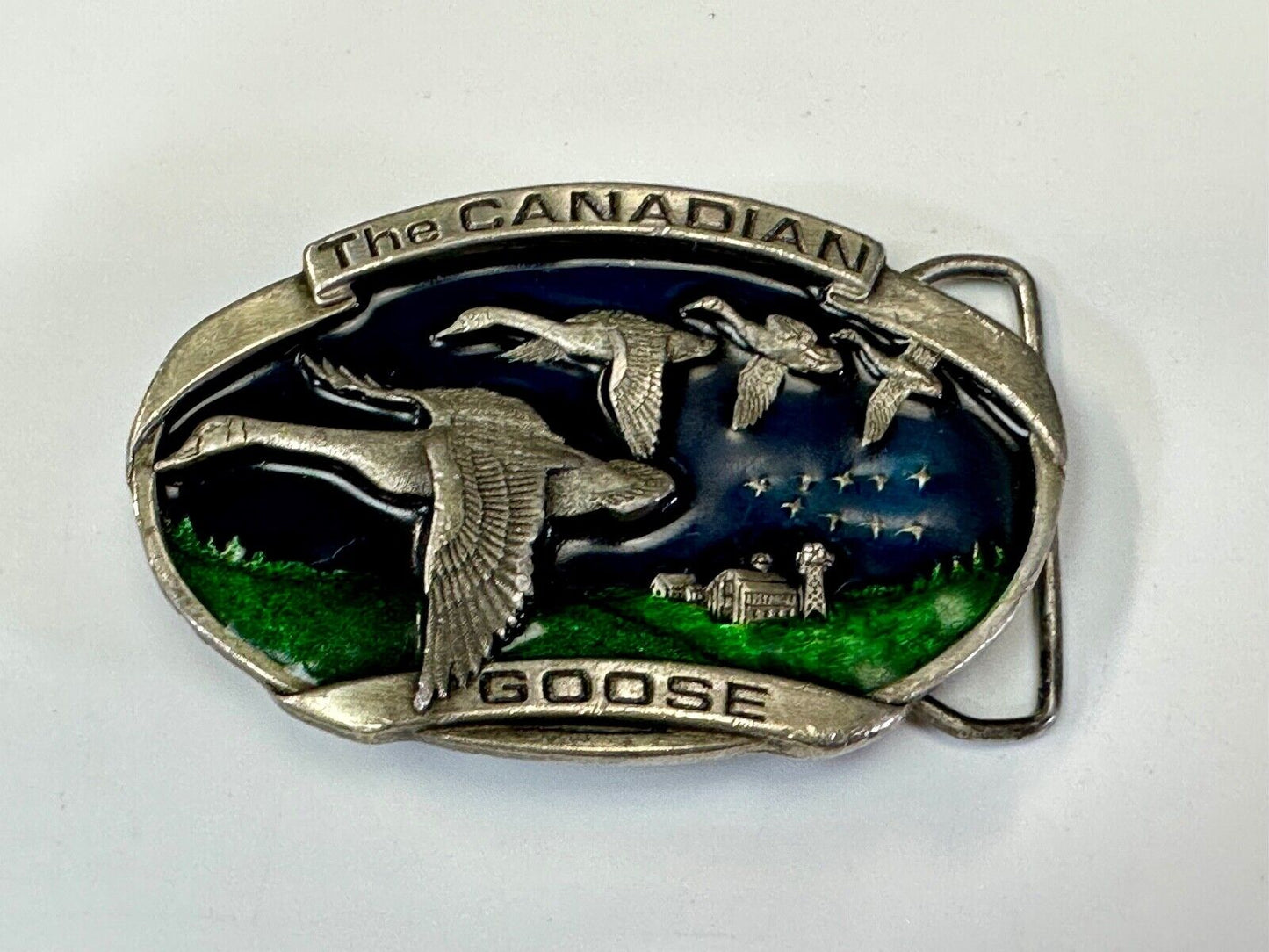 The Canadian Goose commemorative vintage 1983 bergamot belt buckle