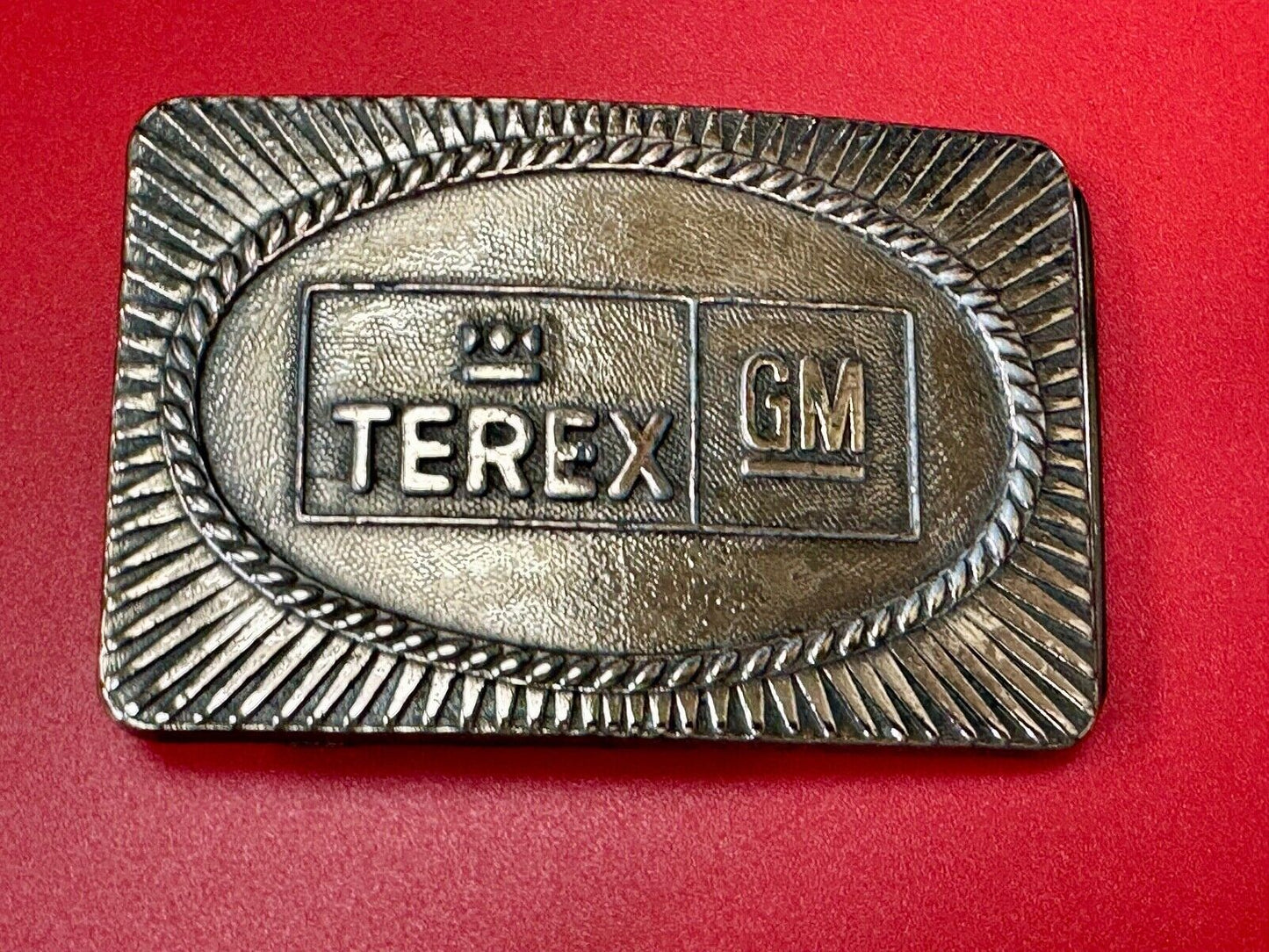Terex General Motors GM Construction Machinery Bulldozer Tractor Belt Buckle