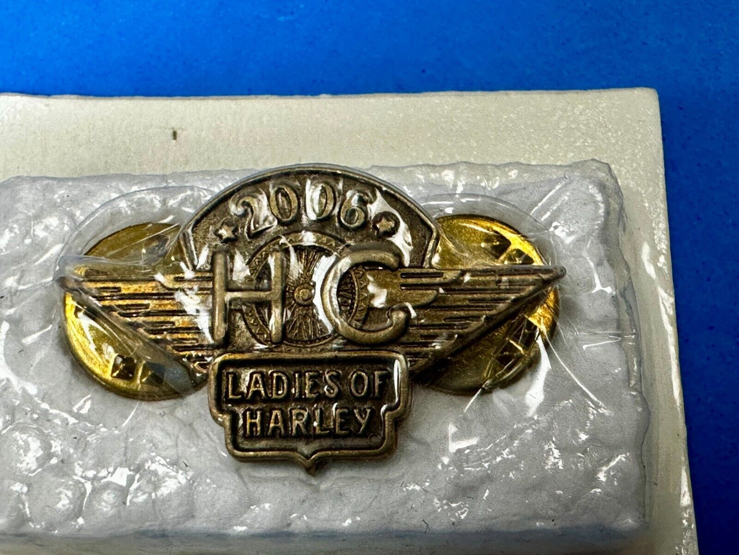 2006 NOS Ladies of Harley Davidson Owners Group HOG NOS Pin for Jacket or Vest