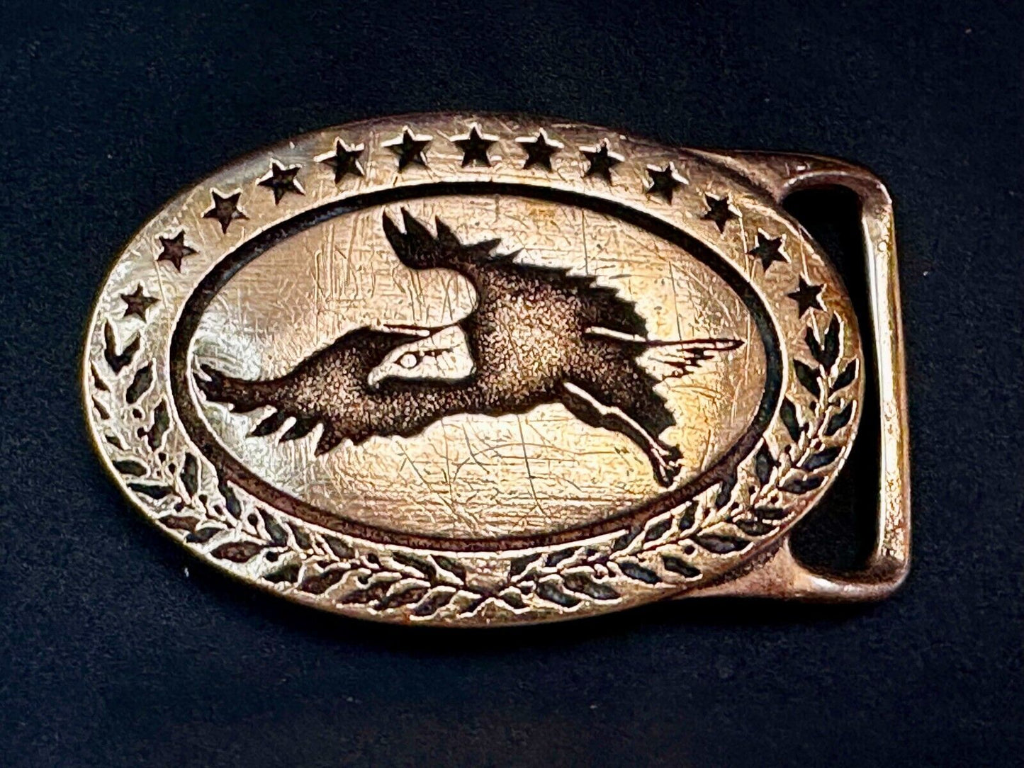 Tech Ether Guild The Eagle - Patriotic Vintage USA America Belt Buckle