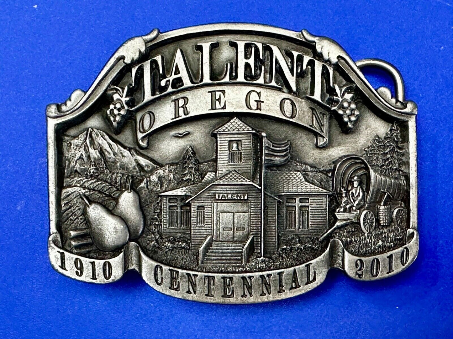 Talent Oregon 2010 Centennial Celebration Belt Buckle by Dakota Sales