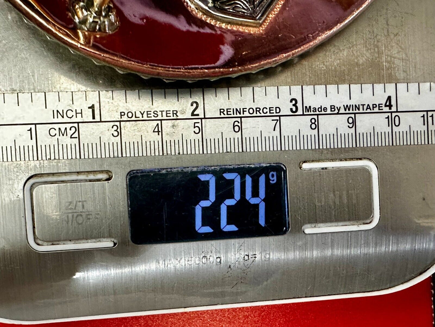 TJHRA Texas Jr. Rodeo 2021 Bareback Steer Riding Champion Trophy Belt Buckle