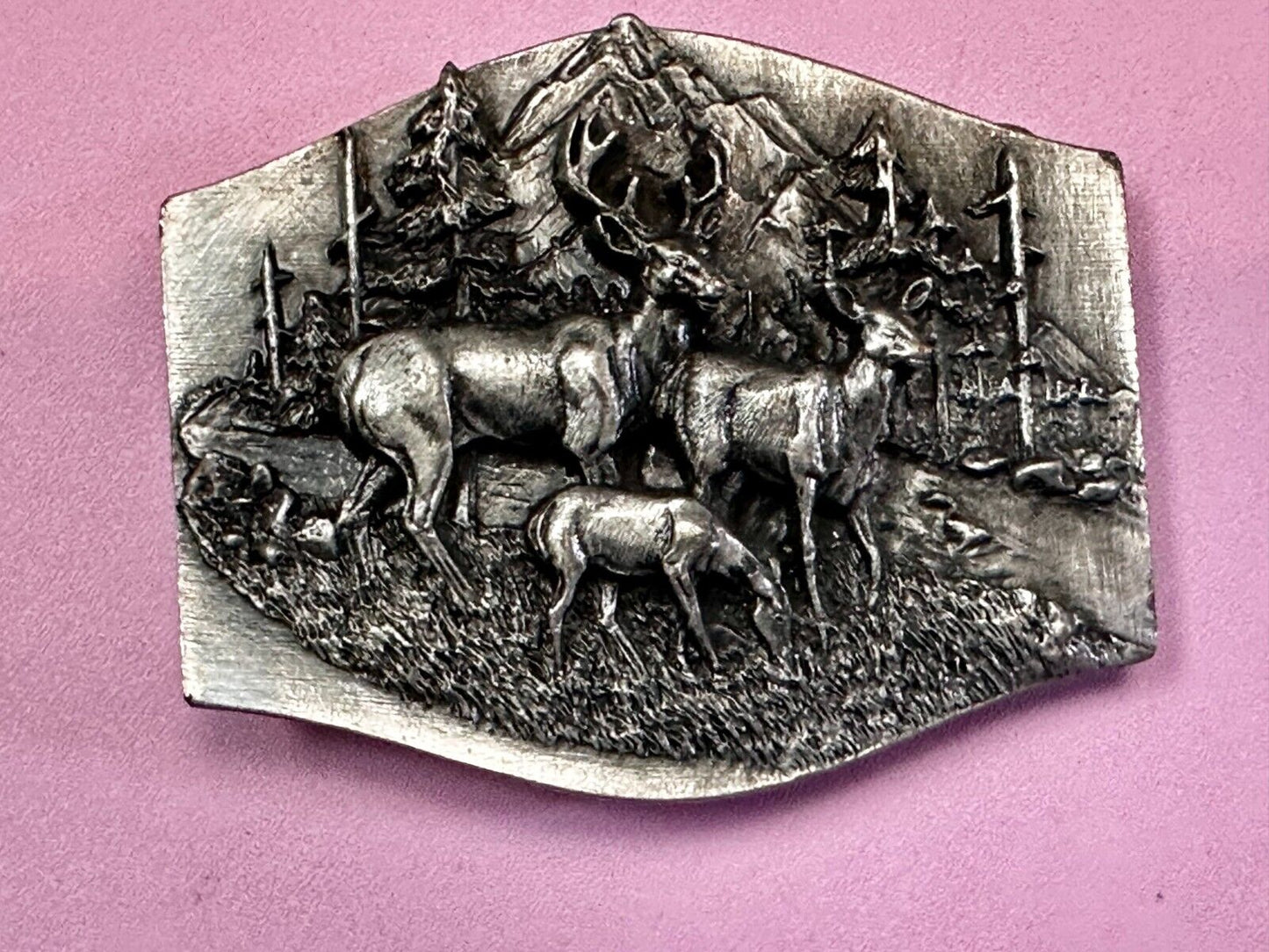 Belt Buckle Deer