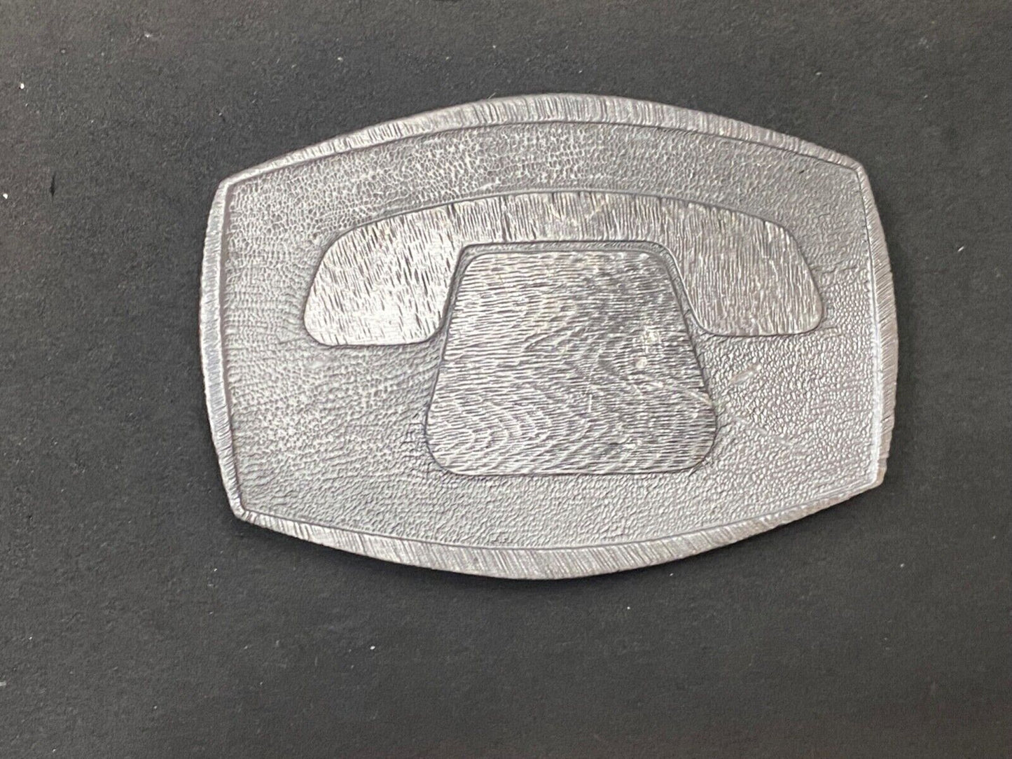 This Is A Telephone Belt Buckle - A Landline, With A Wire! - Ask An Old Person