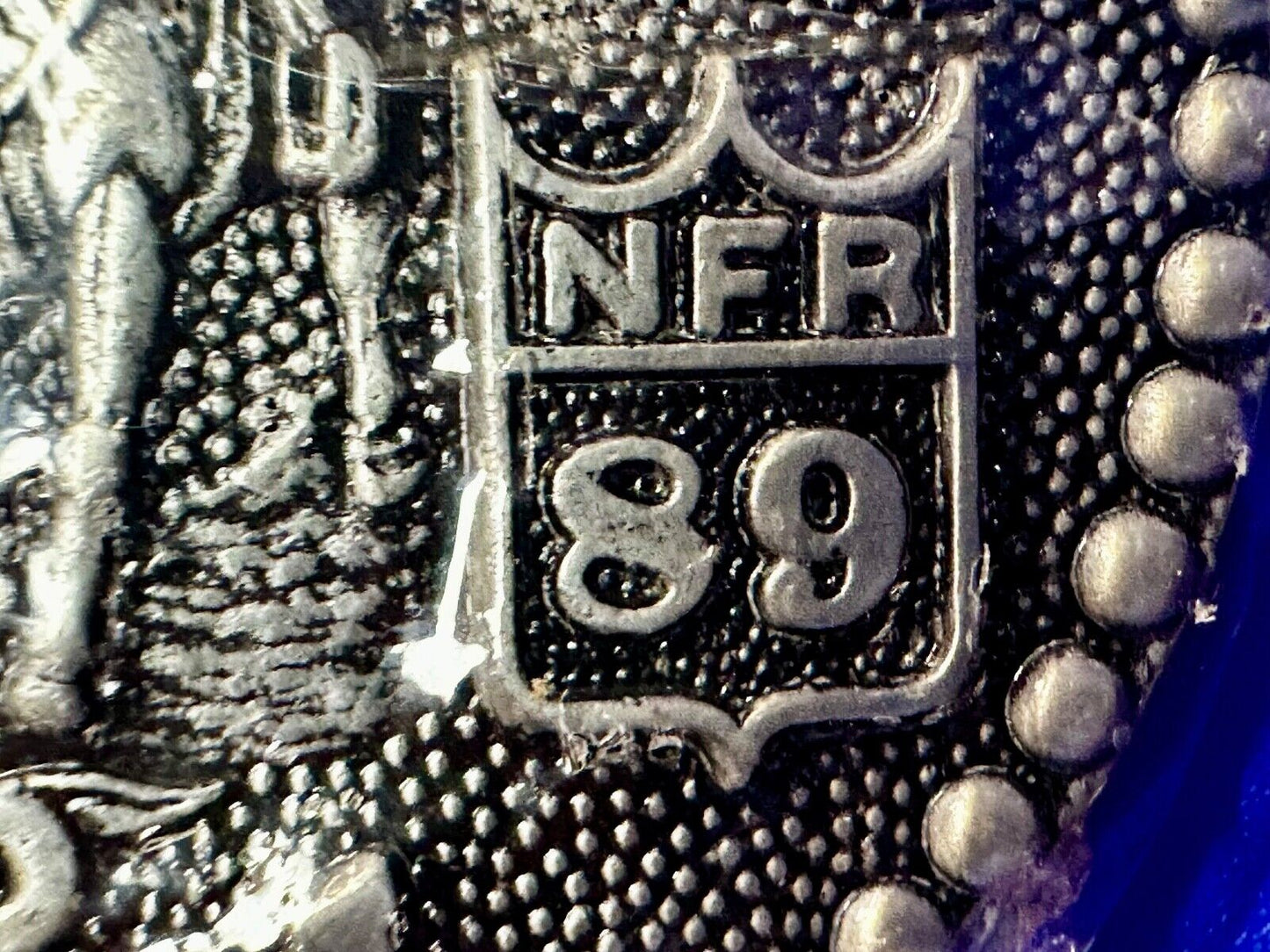 1989 Hesston National Finals Rodeo NFR NOS Collectors Adult Belt Buckle in wrap