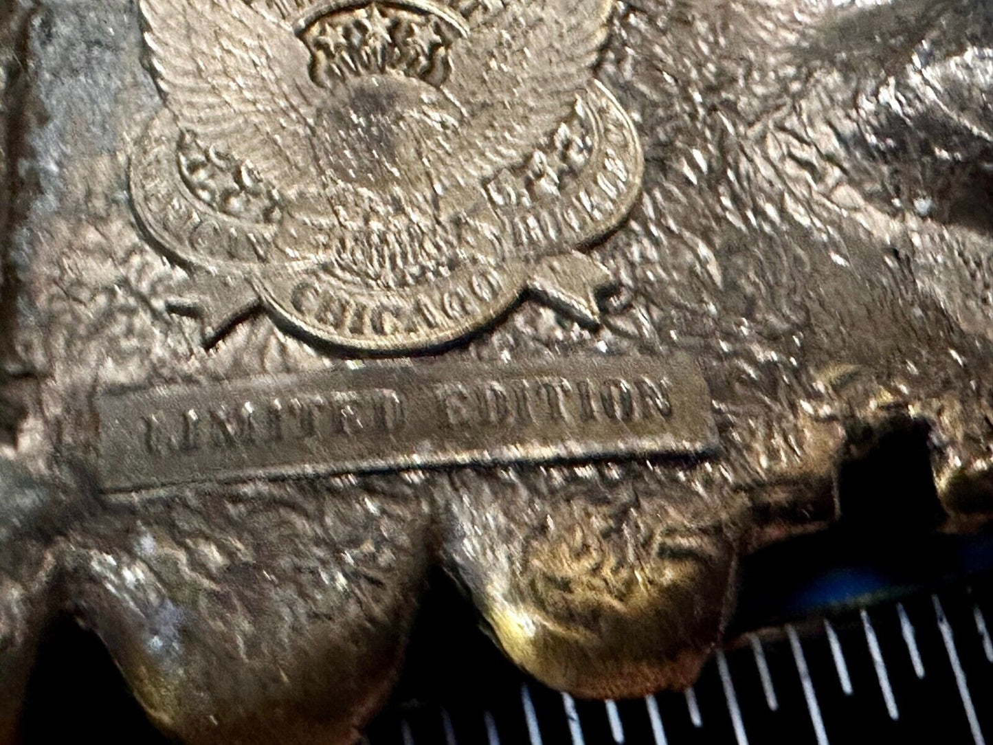 272 Train Locomotive RailRoad Vintage 1980 - The Great American Belt Buckle Co