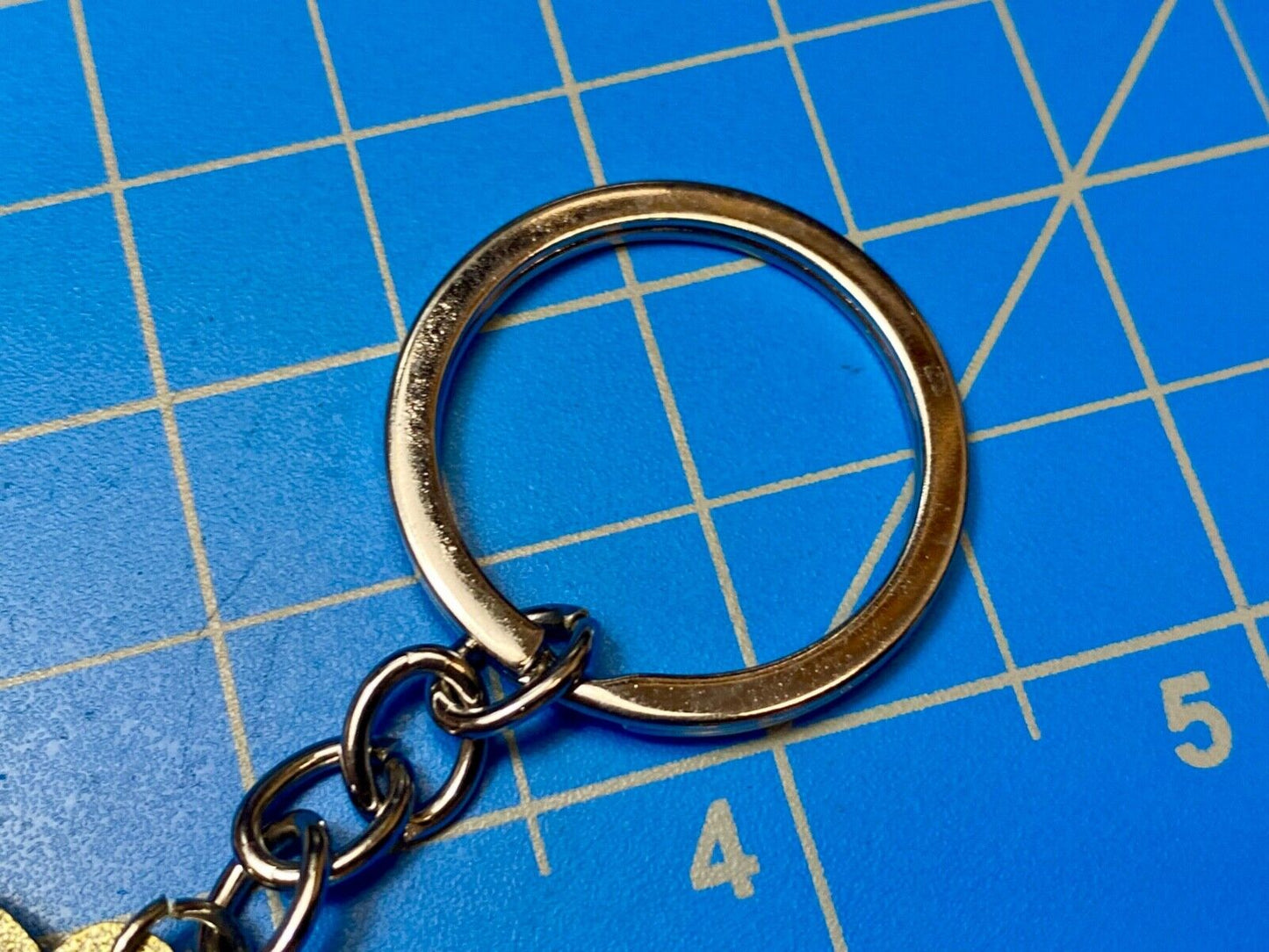 The Avengers word spelled out Keychain - Key Ring Chain