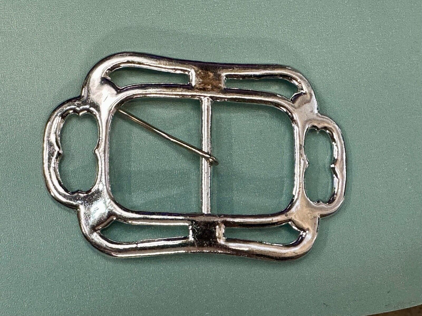 Unique Shape see through Replacement Metal belt buckle
