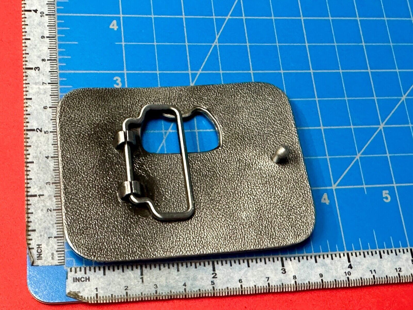 Texas longhorn - black and silver color belt buckle bottle opener