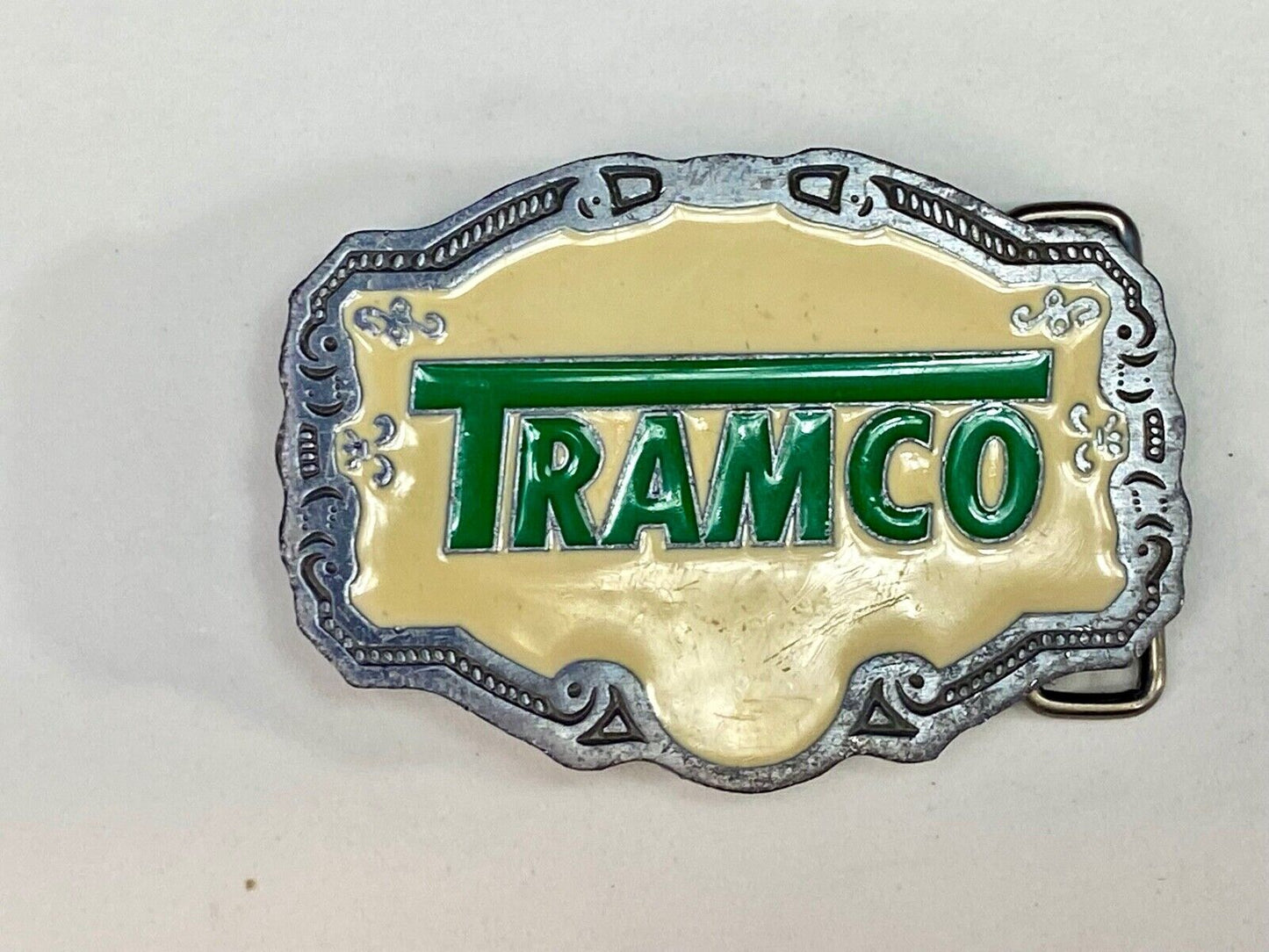 Tramco Company Western Enameled Heavy Equipment Company Kansas Belt Buckle