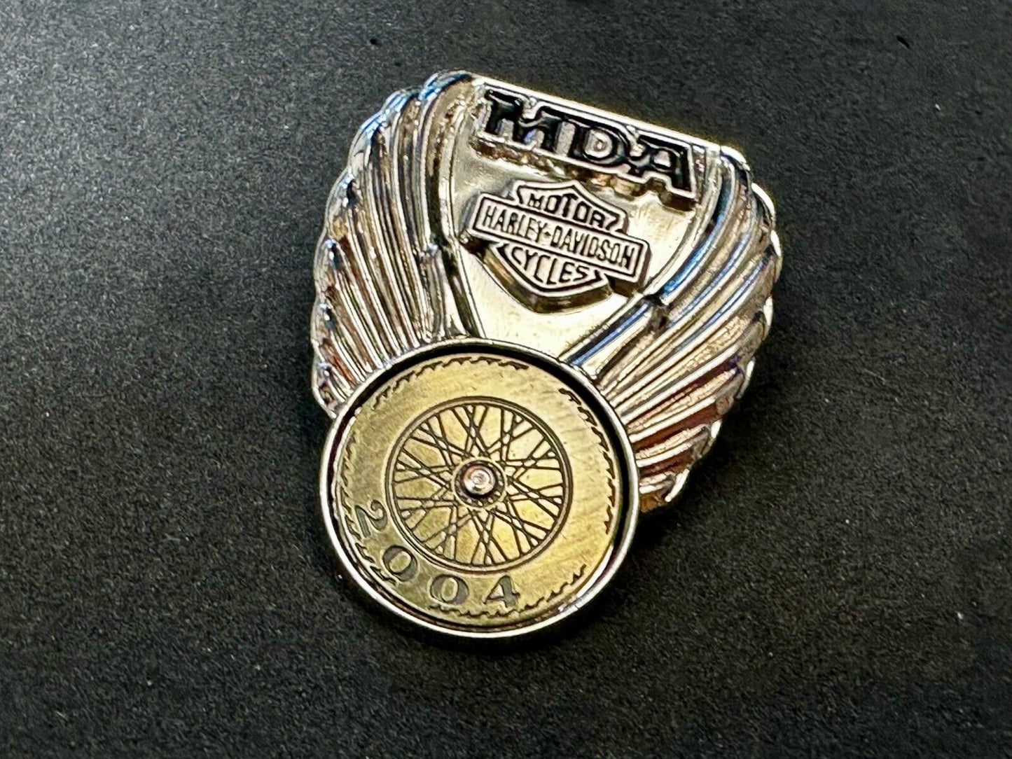 2004 MDA Harley Davidson Motorcycles Pin for Jacket or Vest