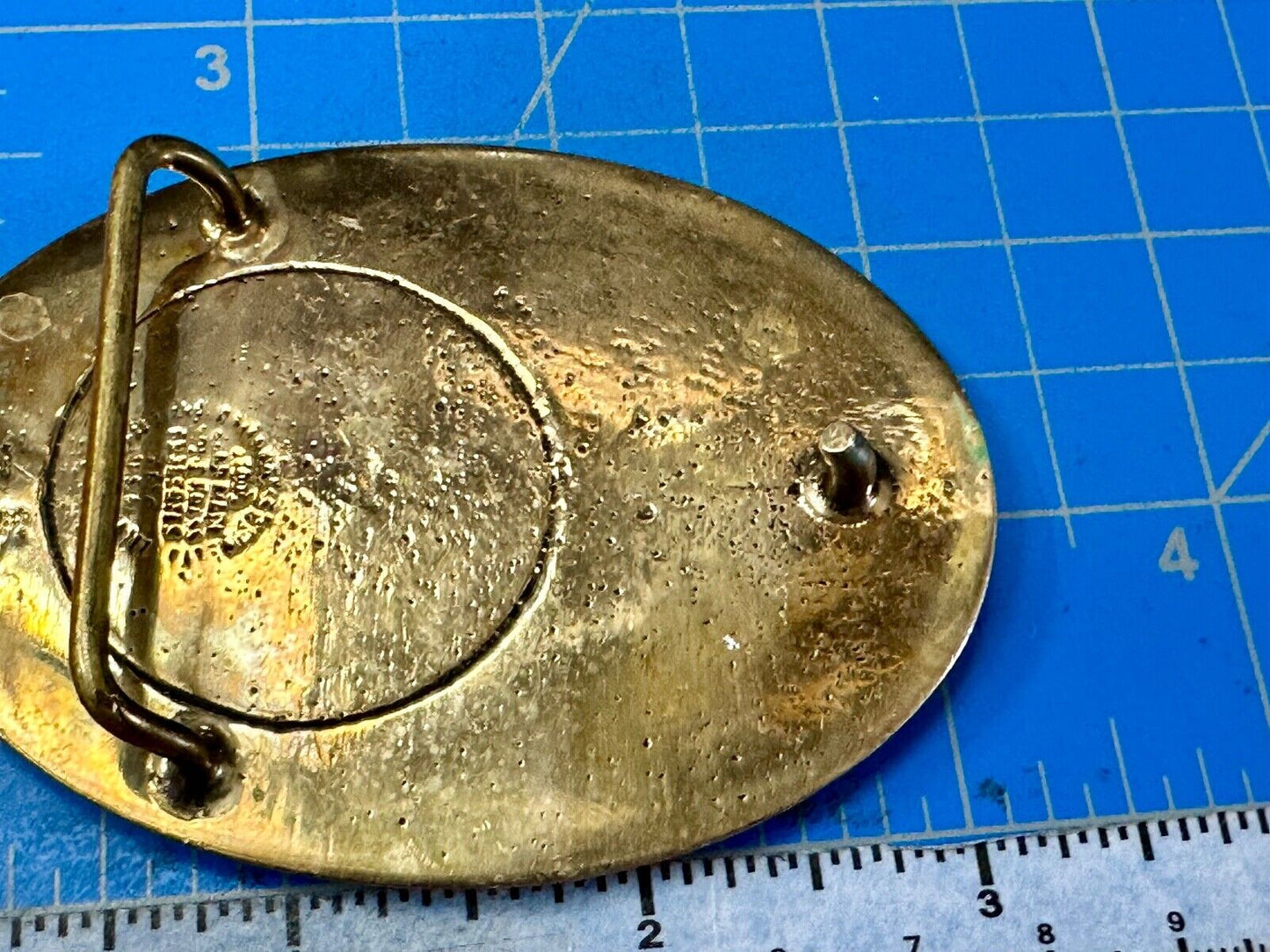Bechtel HERMISTON Generating Project GE 7FA 94 - 96 Vtg. Anacortes belt buckle