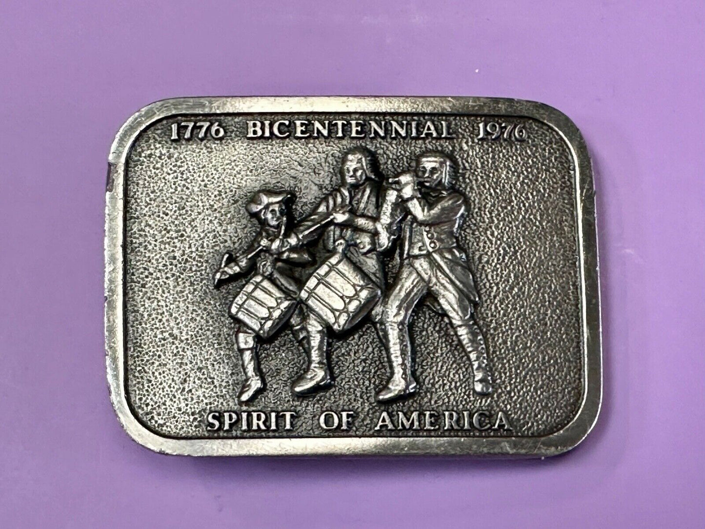 The Spirit of 76 - Patriotic American USA Marching Band Bergamot belt buckle