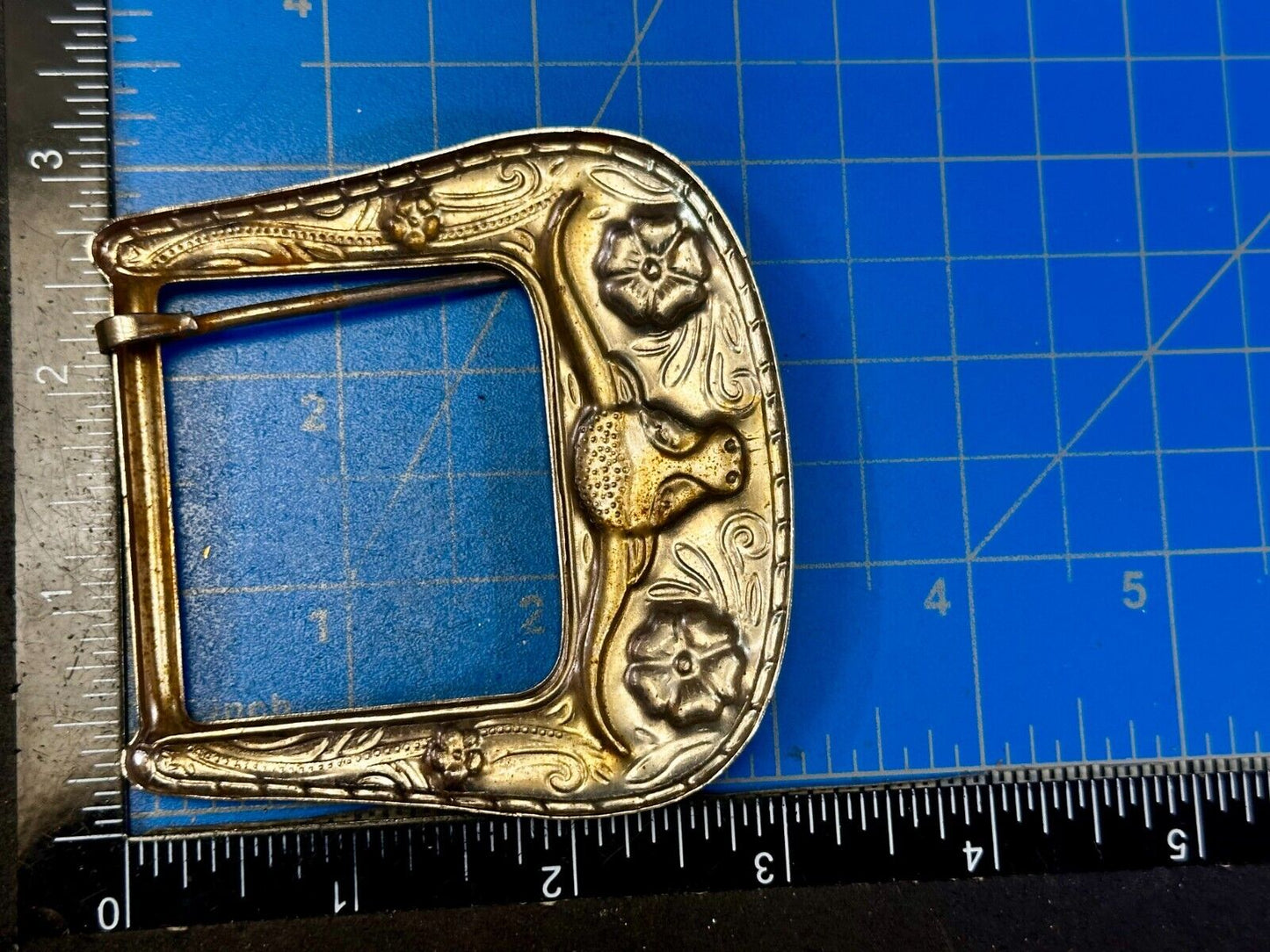 Texas Long Horn Steer Rodeo Cow Ranger Style Replacement Western Belt Buckle
