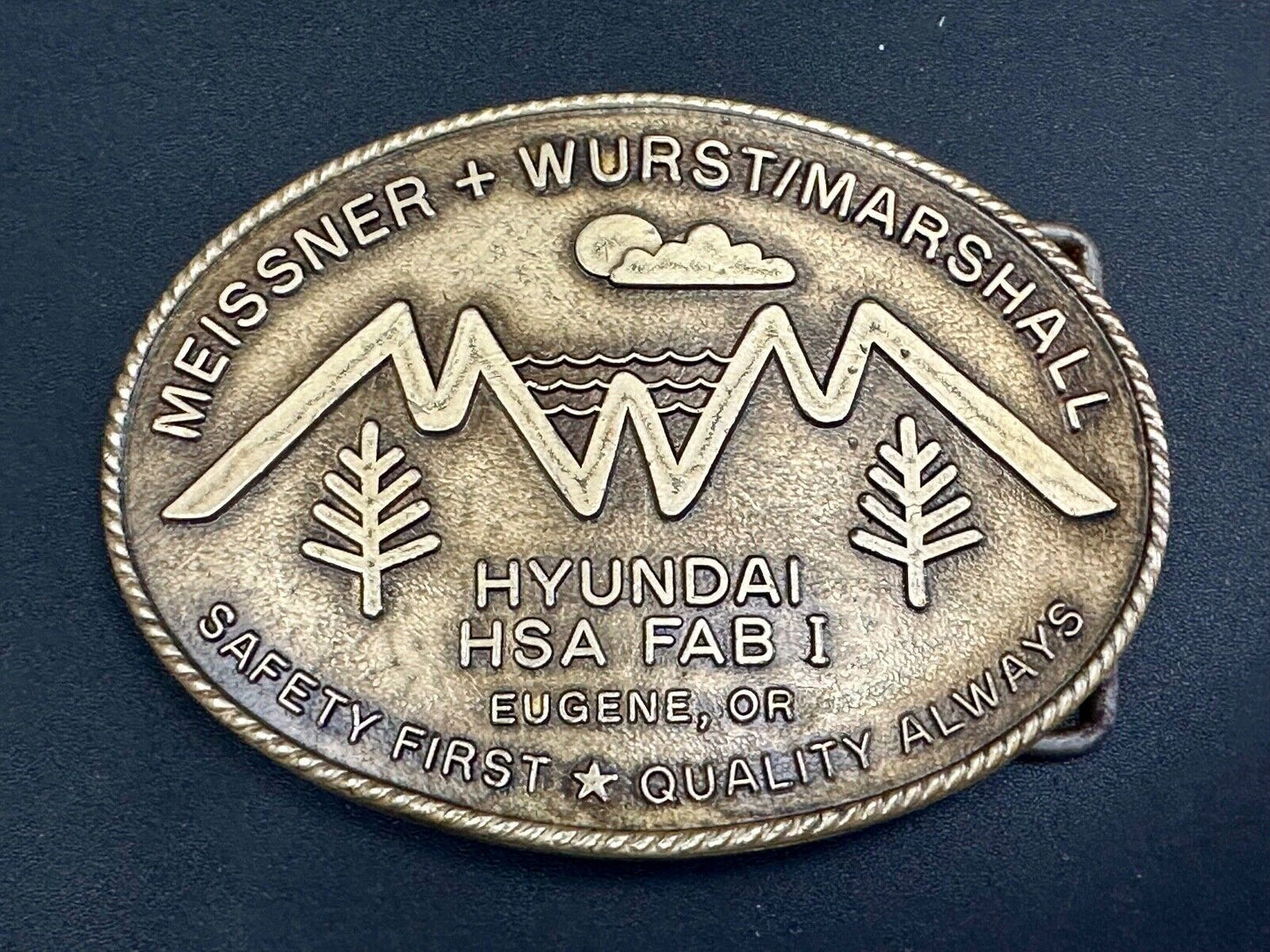 belt buckle Hyundai HSA FAB