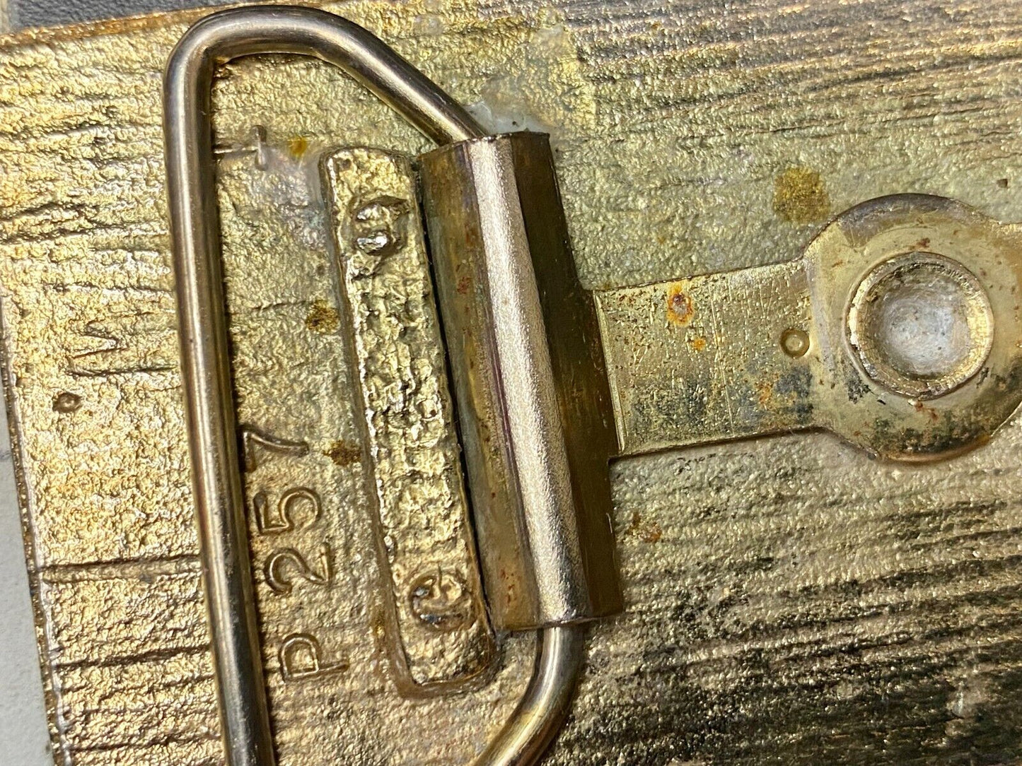 The Right To Keep And Bear Arms Gold Tone Second Amendment Belt Buckle