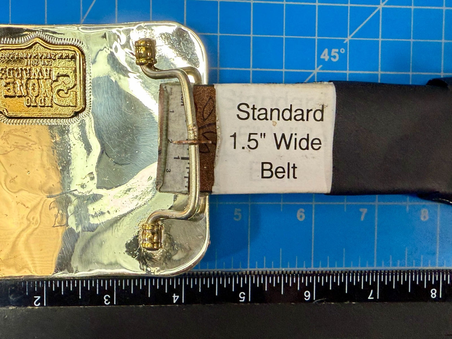 2022 Budweiser Toads Shootout TID 2ND to None NASCAR Trophy Belt Buckle