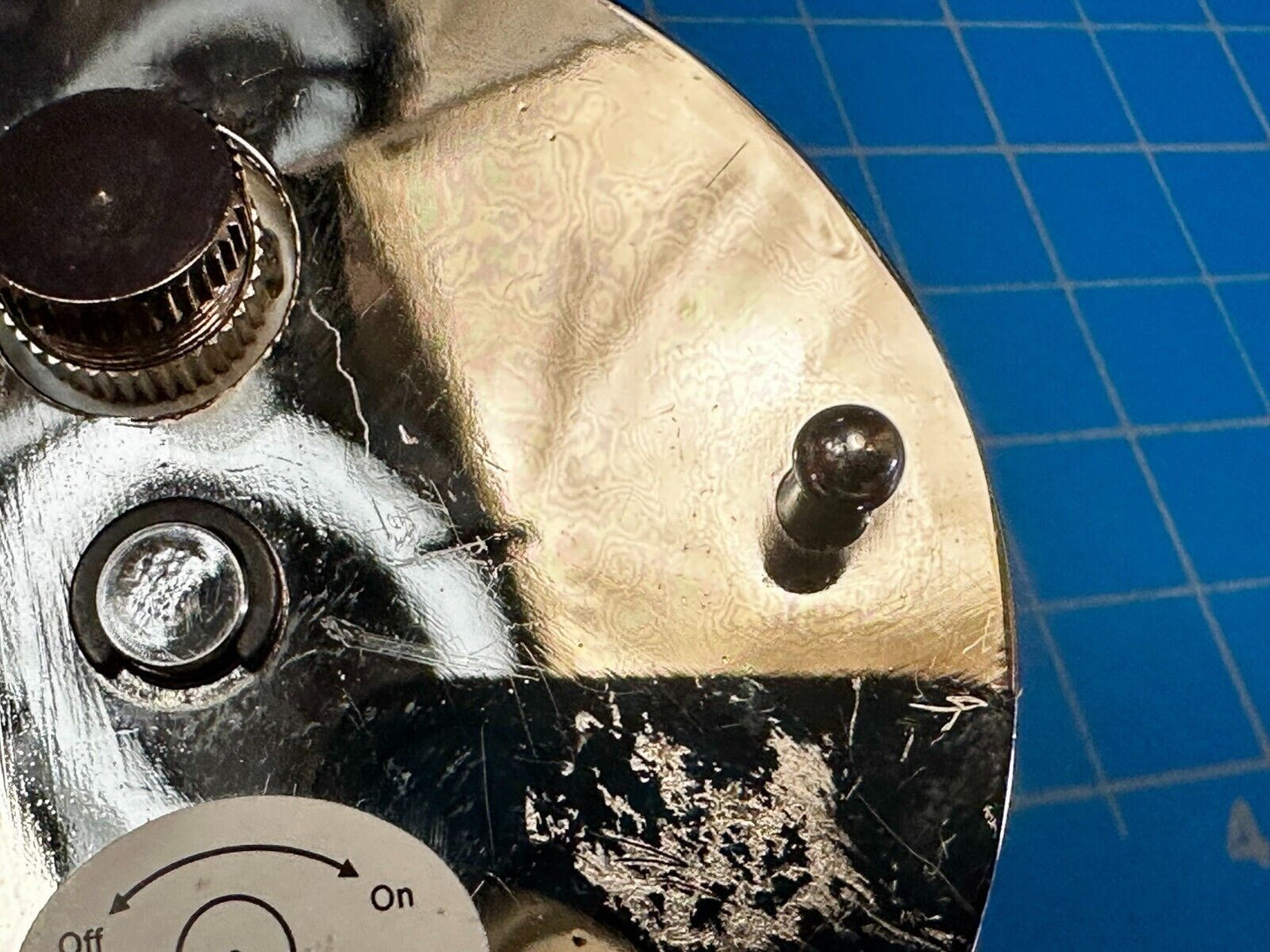 Tiger Lion's Head Figural Silver Tone Silver Color Belt Buckle - No batteries