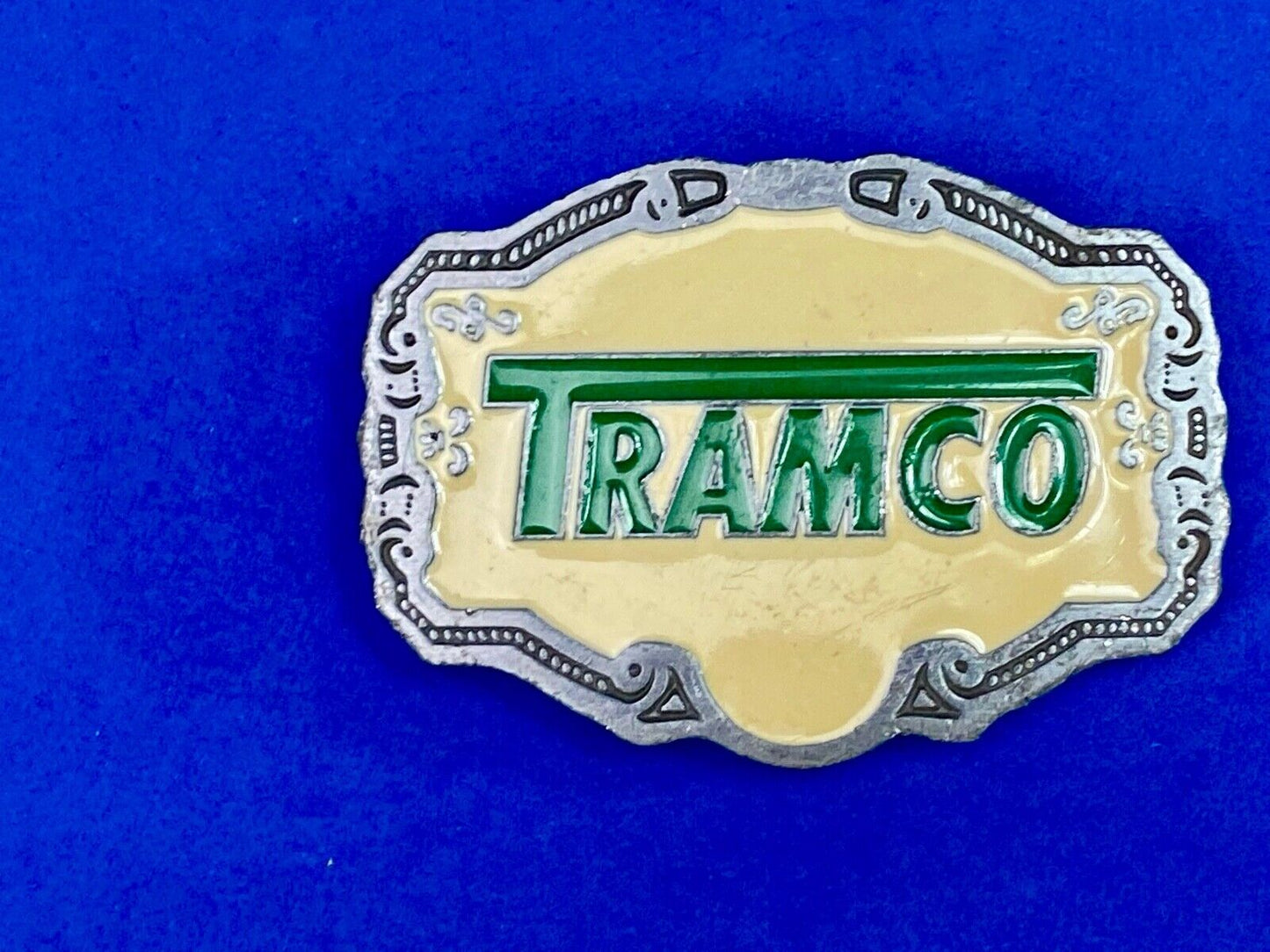 Tramco Company Western Enameled Heavy Equipment Company Kansas Belt Buckle