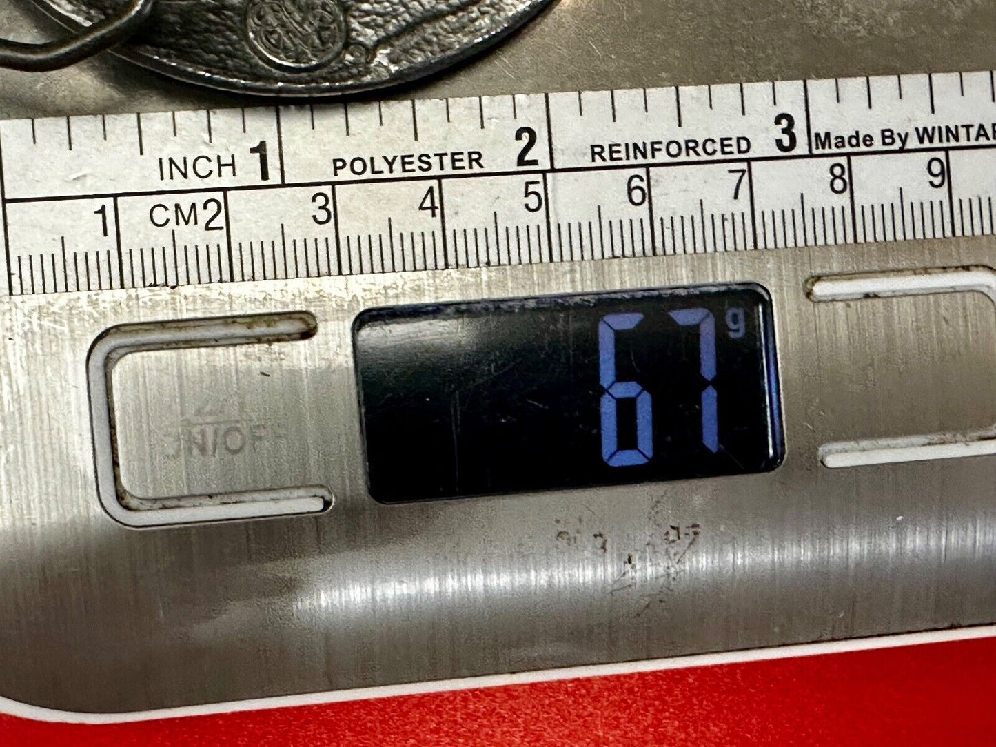 Train Steam Engine Coming Around the Mountain 1984 L-143 Bergamot Belt Buckle