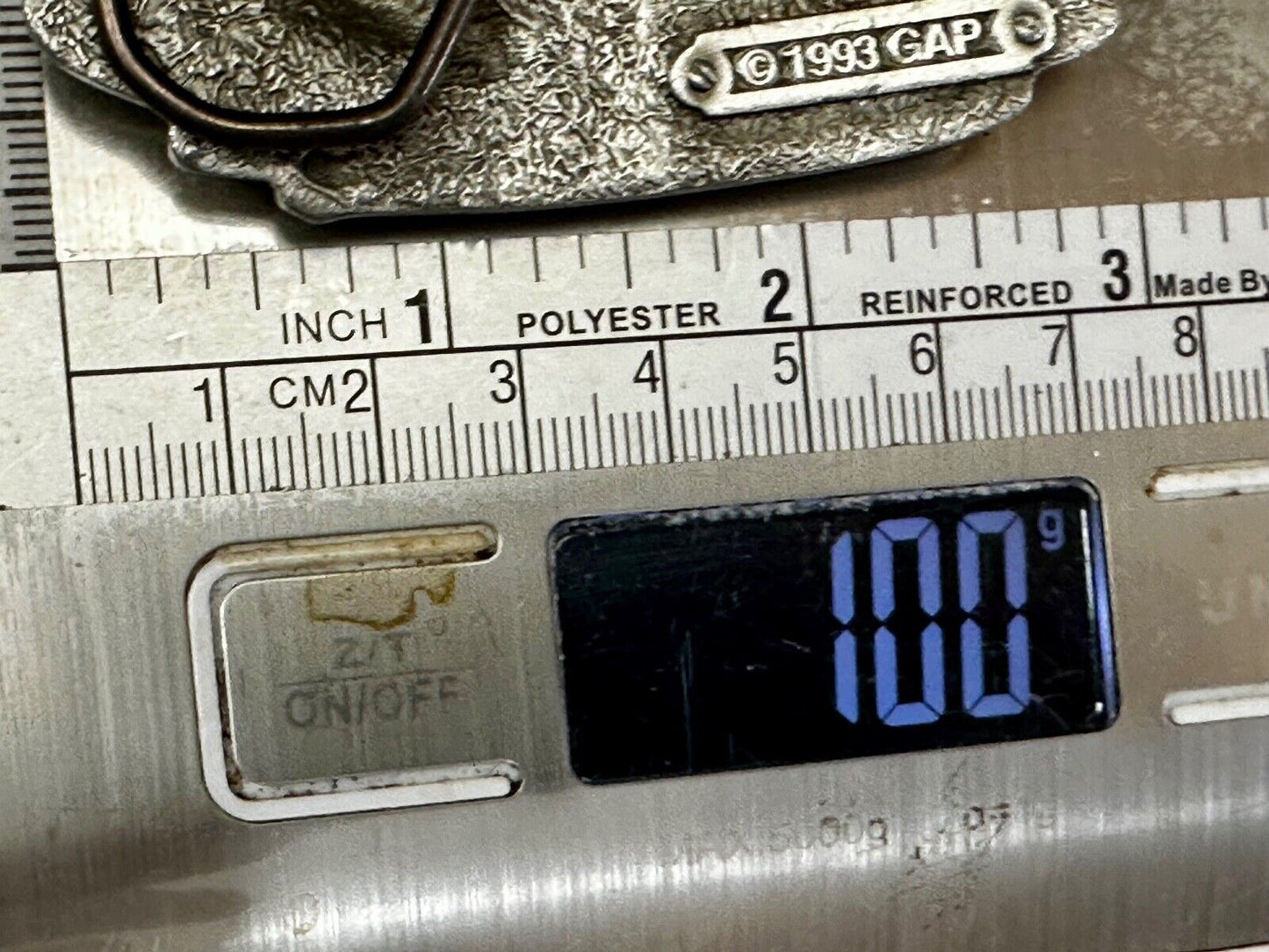 Adorable Penguins Vintage 1993 Great American Products Belt Buckle