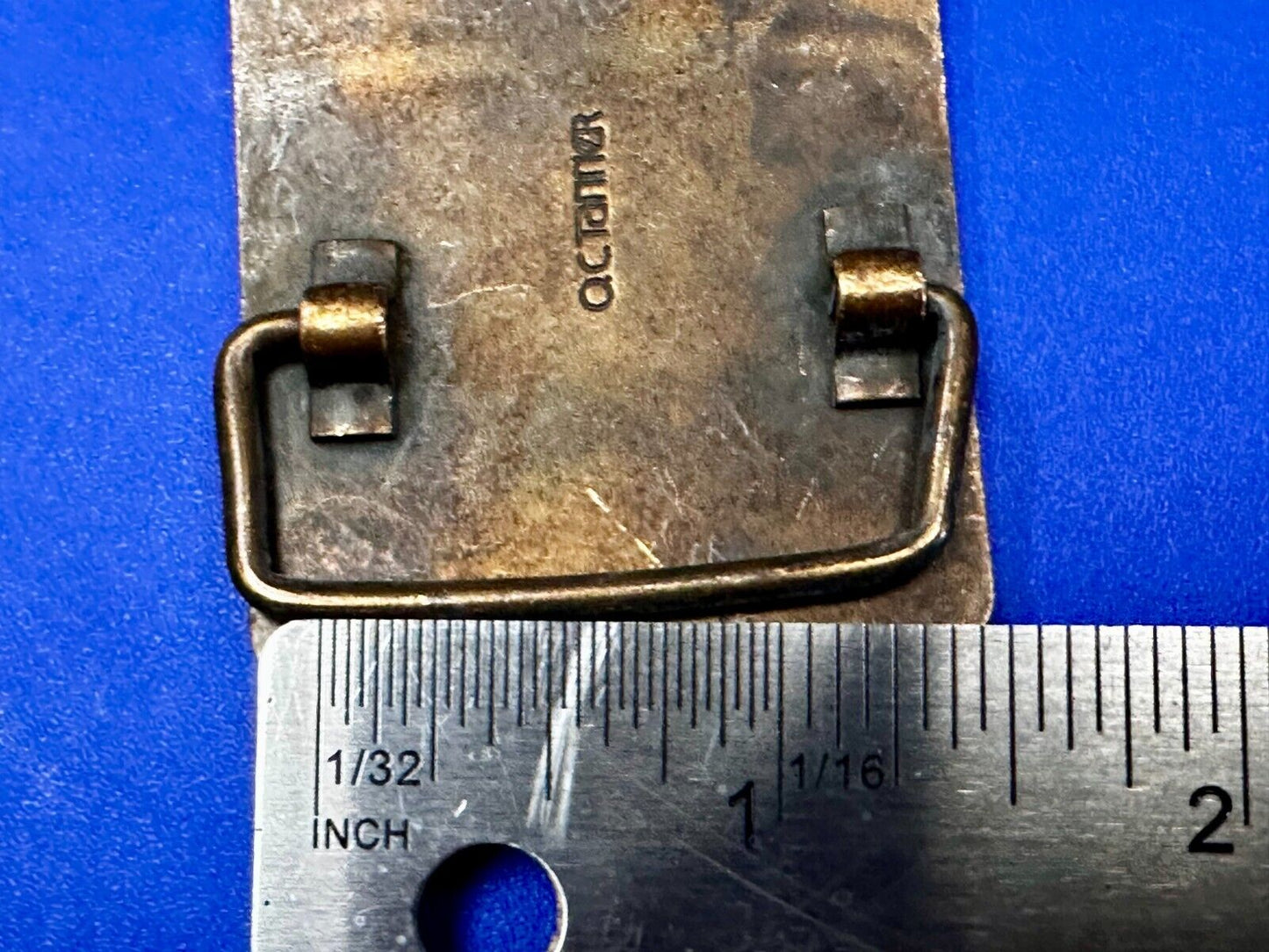 Texas Bell Telephone Award Belt Buckle by OC Tanner
