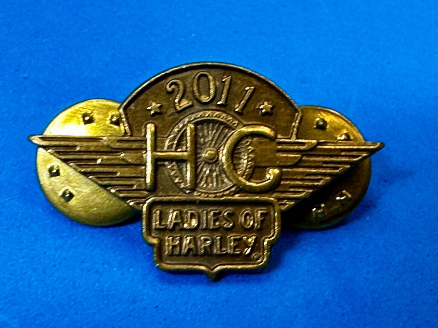 2011 Ladies of Harley Davidson Owners Group HOG Pin for Jacket or Vest