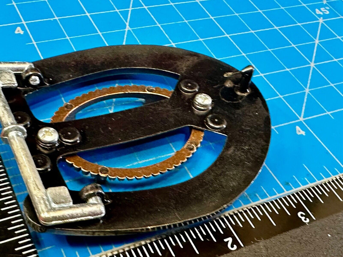 30 x 40 mm Western Horseshoe Shpaed Belt Buckle To Mount Your Cabochon Gem Stone