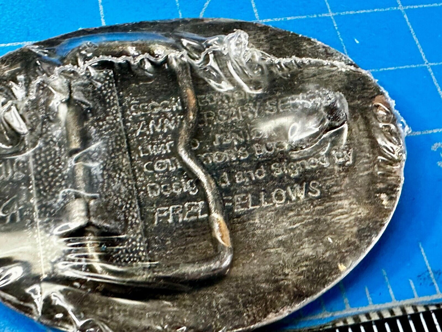 1984 Hesston National Finals Rodeo NFR Cowboys Youth Size NOS Belt Buckle