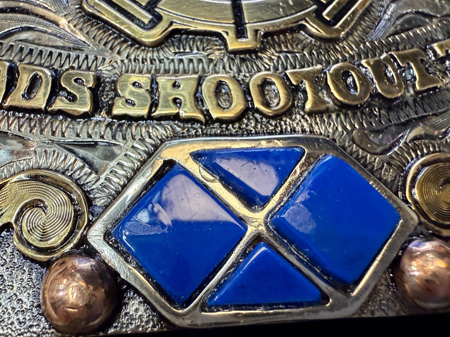 2022 Budweiser Toads Shootout TID 2ND to None NASCAR Trophy Belt Buckle