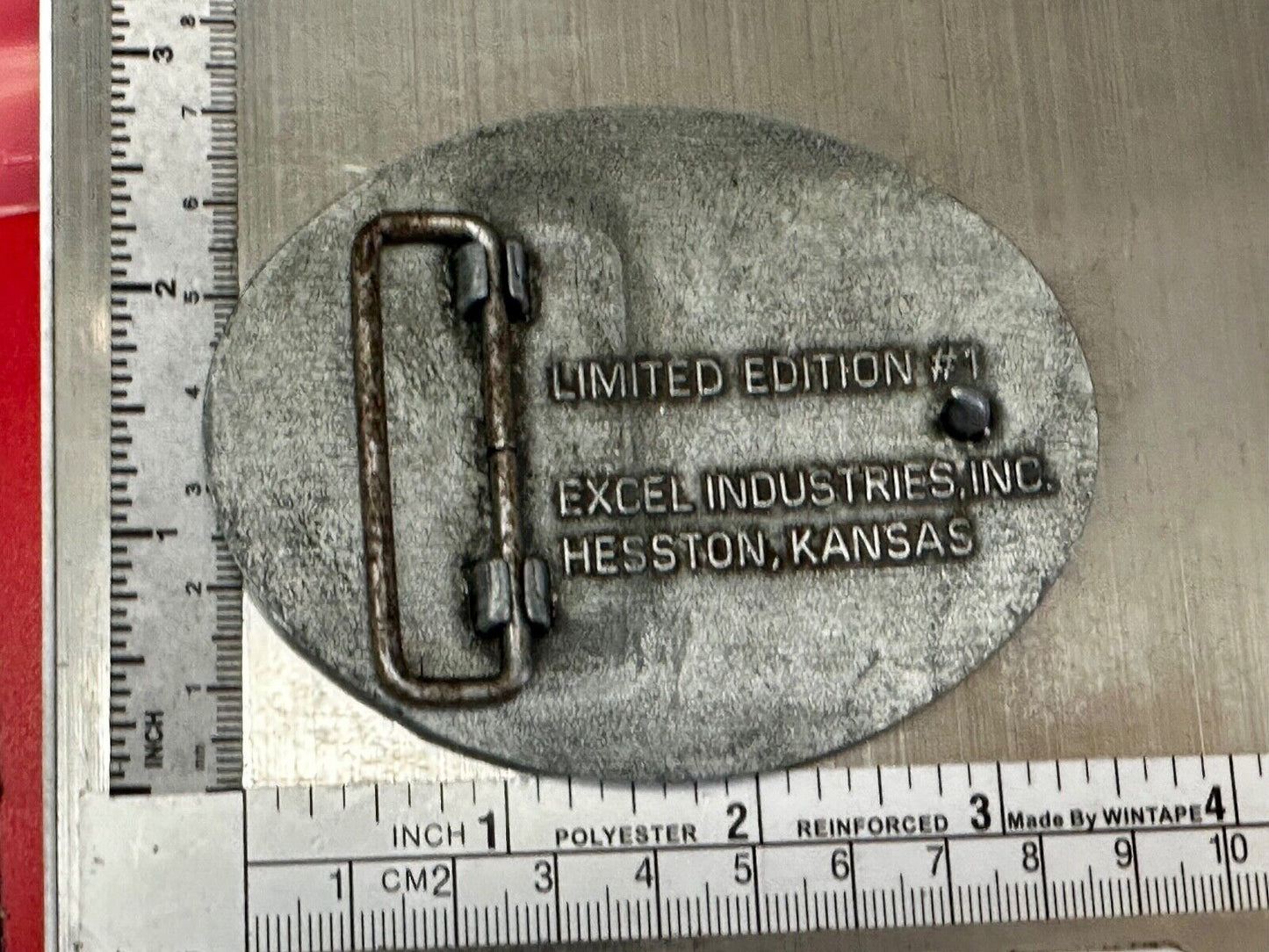 The Choice of the Pro Hustler Mower Mowing Landscaper Vintage Belt Buckle