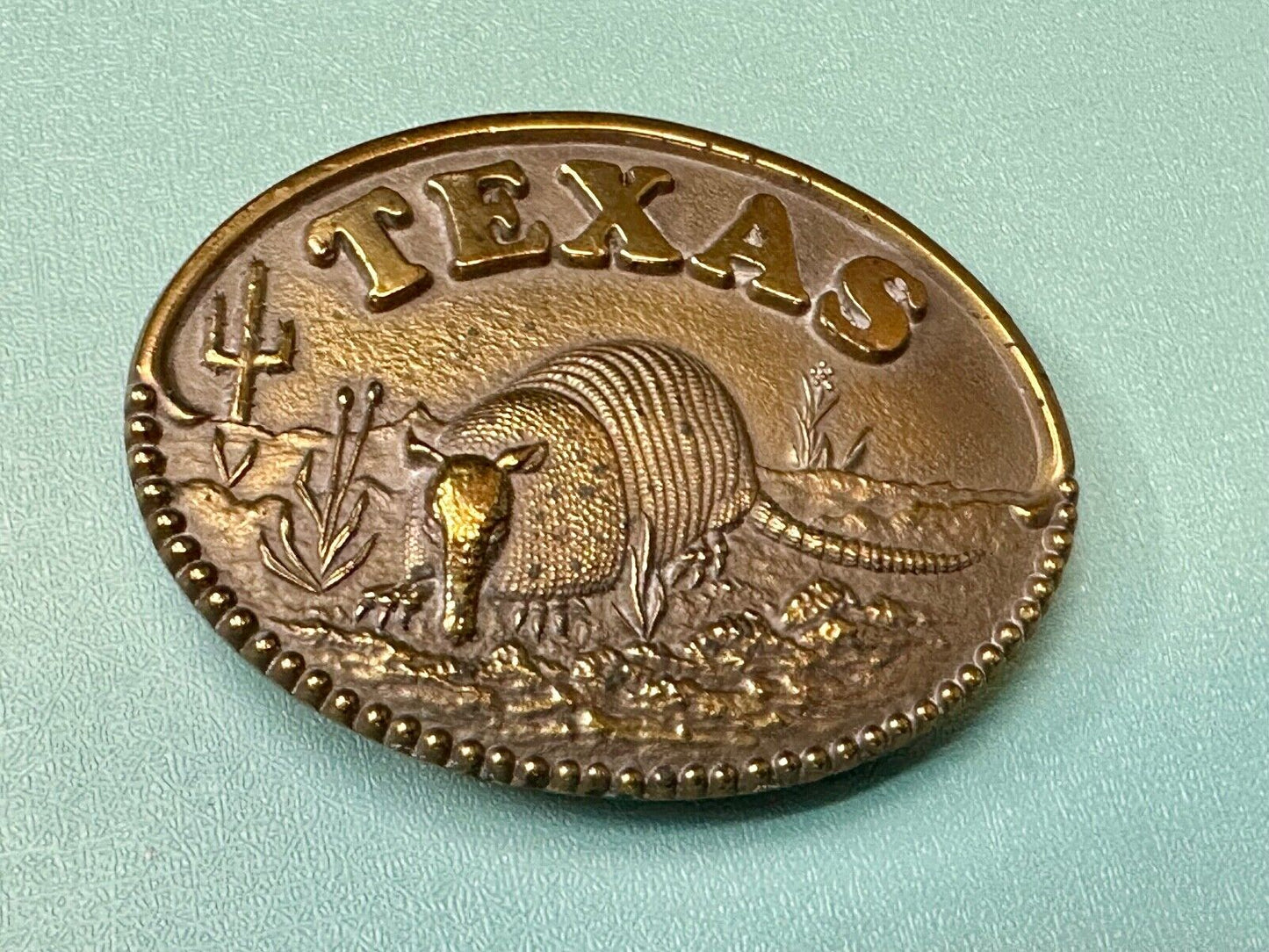 The Great State of Texas - Xalcaco T-17 Vintage belt buckle