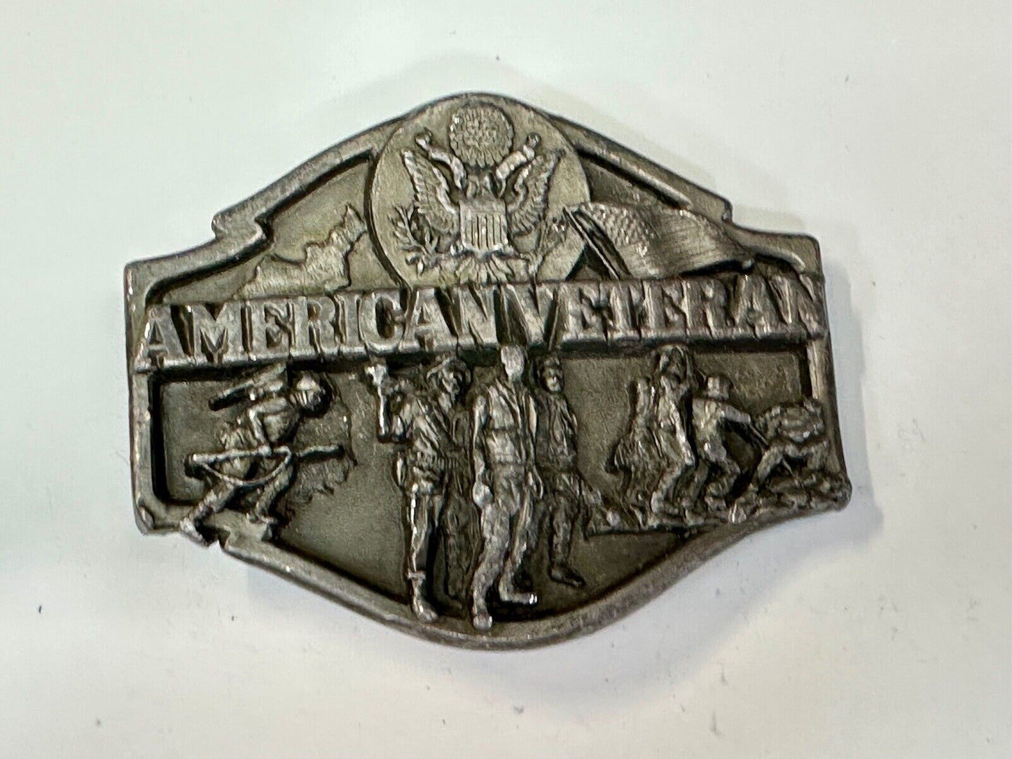 The American Veteran - Vintage 1988 Siskiyou Limited belt buckle Thank you