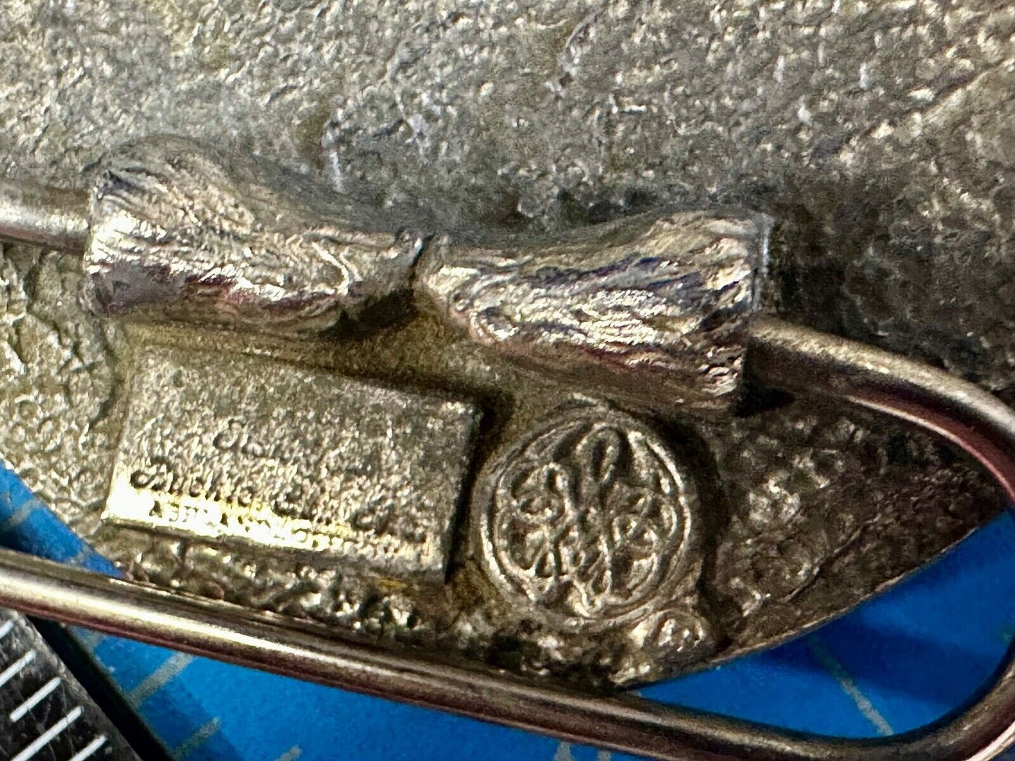 The Great State of Montana Vintage W-5 Siskiyou Eagle Mountain Belt Buckle