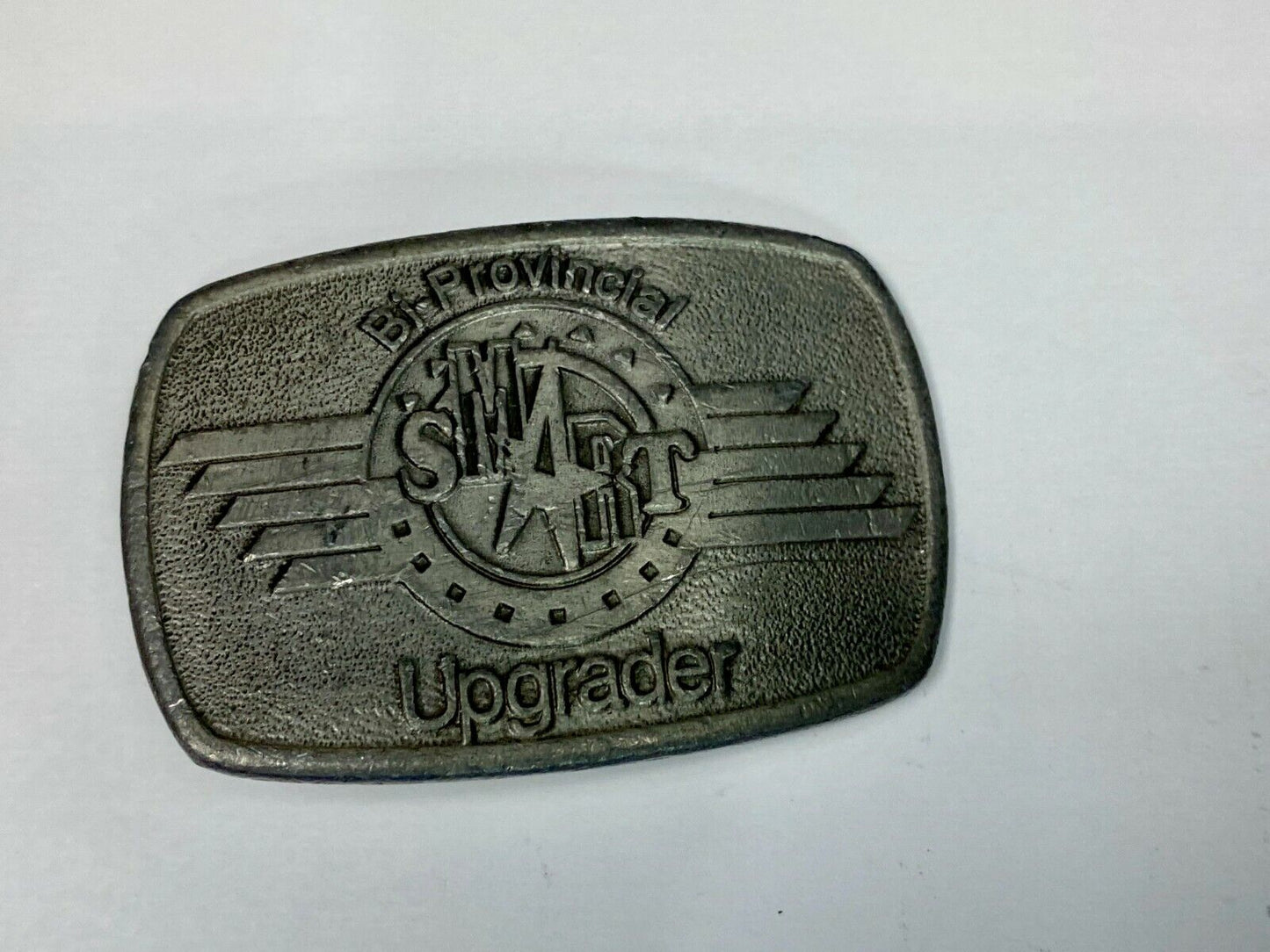 Bi-Provincial Smart Sm Art Upgrader Belt Buckle By Ad Ventures Studios