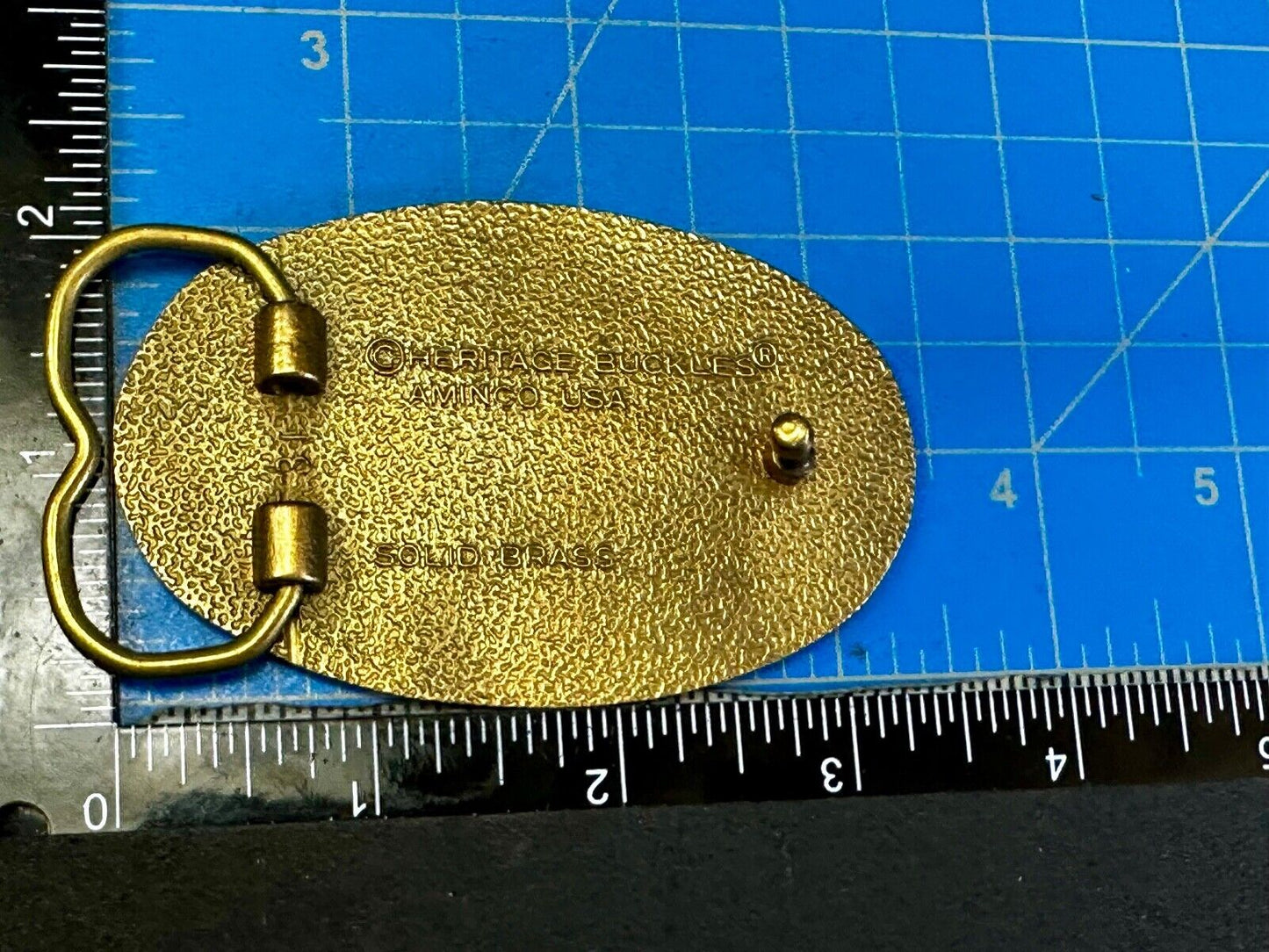 Aspencade Honda Motorcycle Heritage Buckles Aminco Solid Brass Belt Buckle