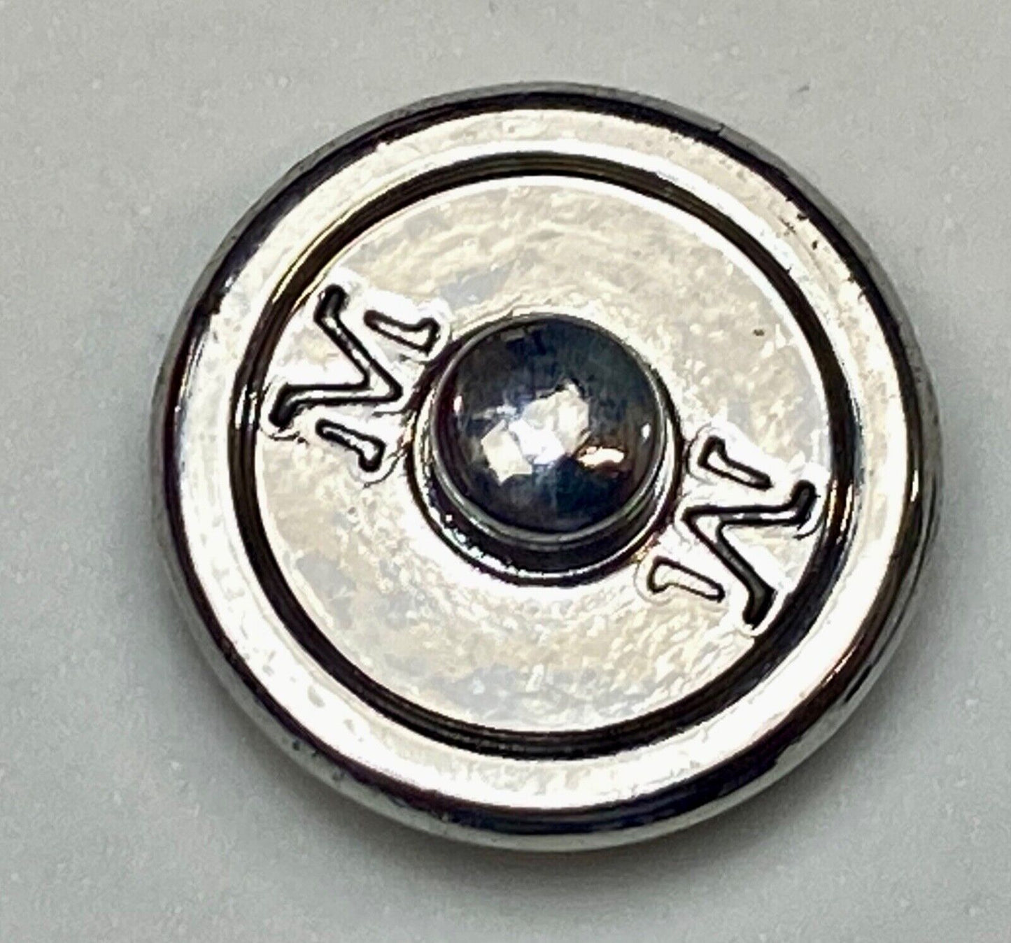 baseball or softball shaped 18mm Button Charms, Ginger Snaps - Magnolia Vine