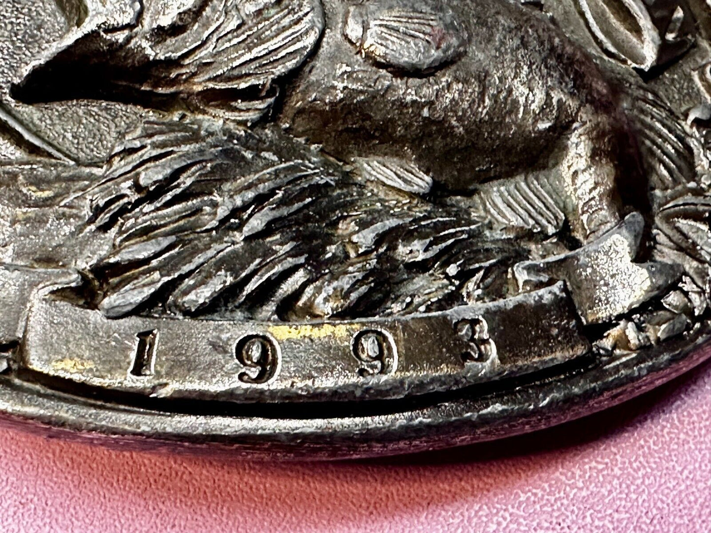 1993 Bass Anglers Sportsman Society Club Belt Buckle