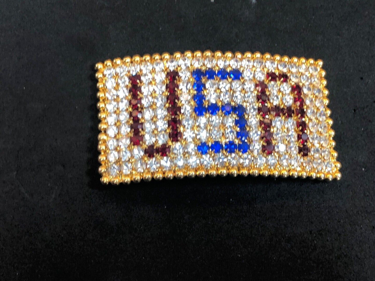 Artisan United States of America Flag from Rhinestones! Patriotic American Flag