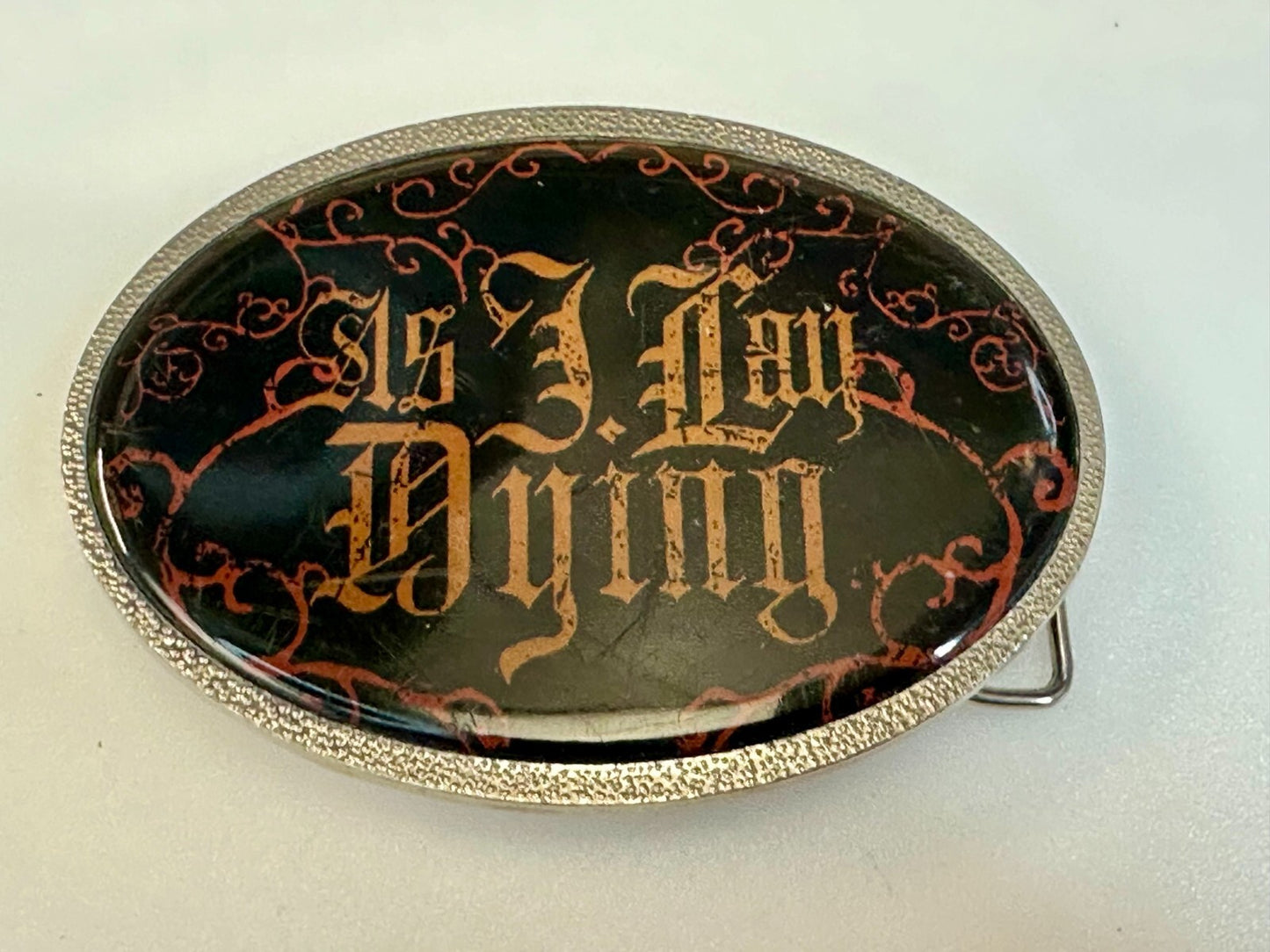 As I Lay Dying American Metal Core Band Promotional Tour Belt Buckle