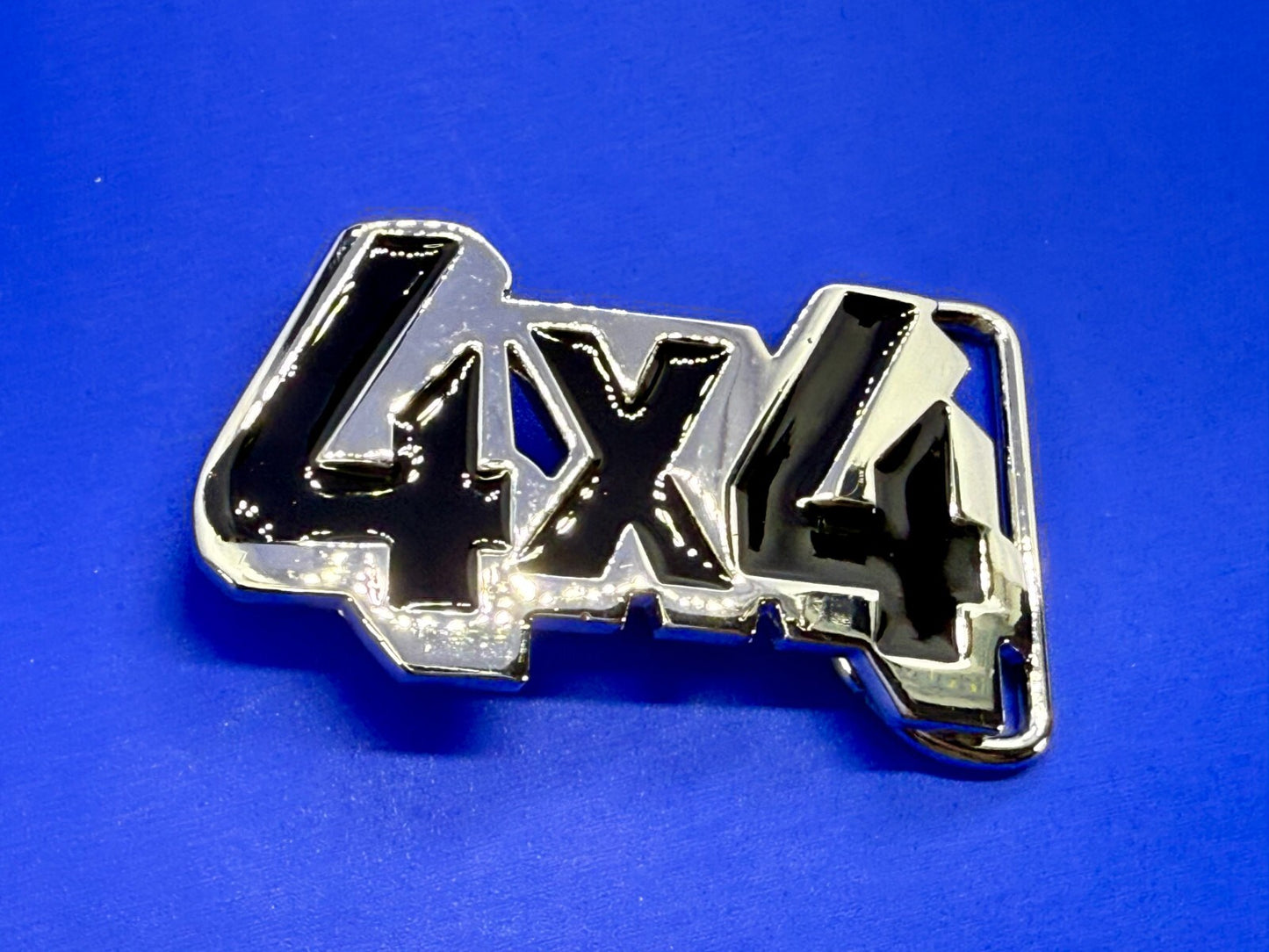4X4 Four By Truck All Wheel Drive Gear Block Letters Cutout Belt Buckle