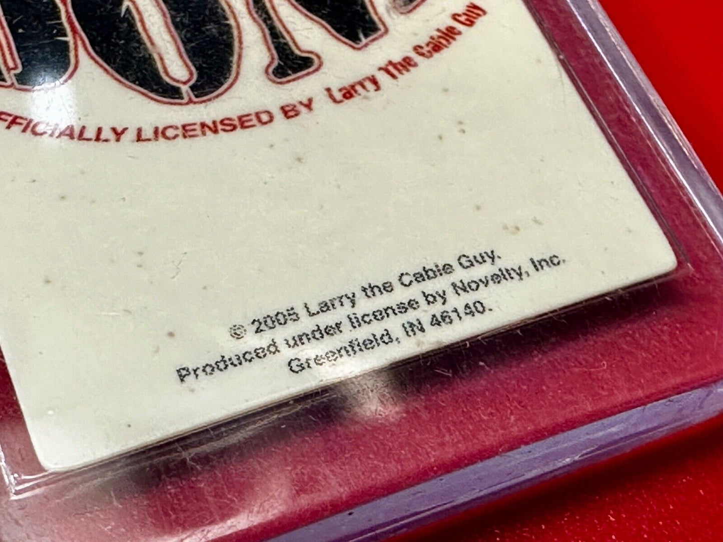 That's Funny Right There Larry The Cable Guy Keychain - Key Ring Chain Souvenir