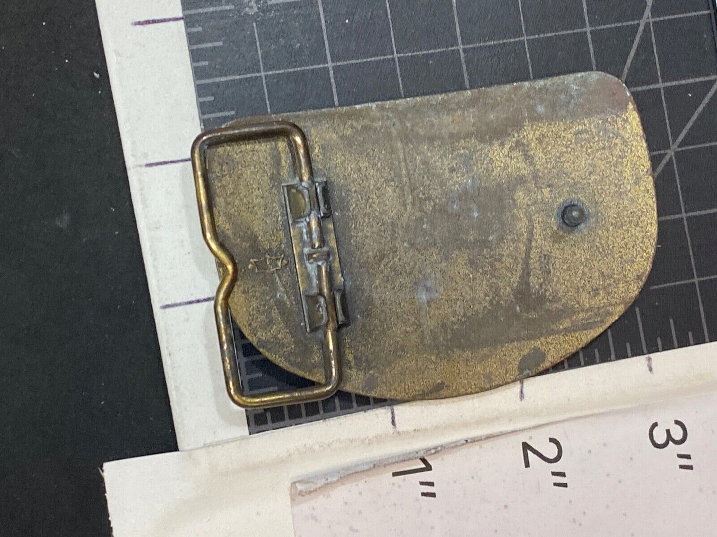 Vintage 80'S? Raleigh Lights Belt Buckle Cigarette Advertising Trucker