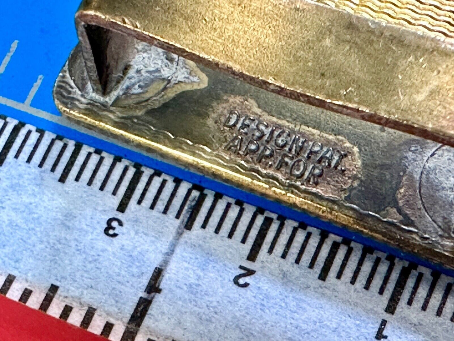 American Bowling Congress BLANK ENGRAVABLE Belt Buckle - Most Improved Average