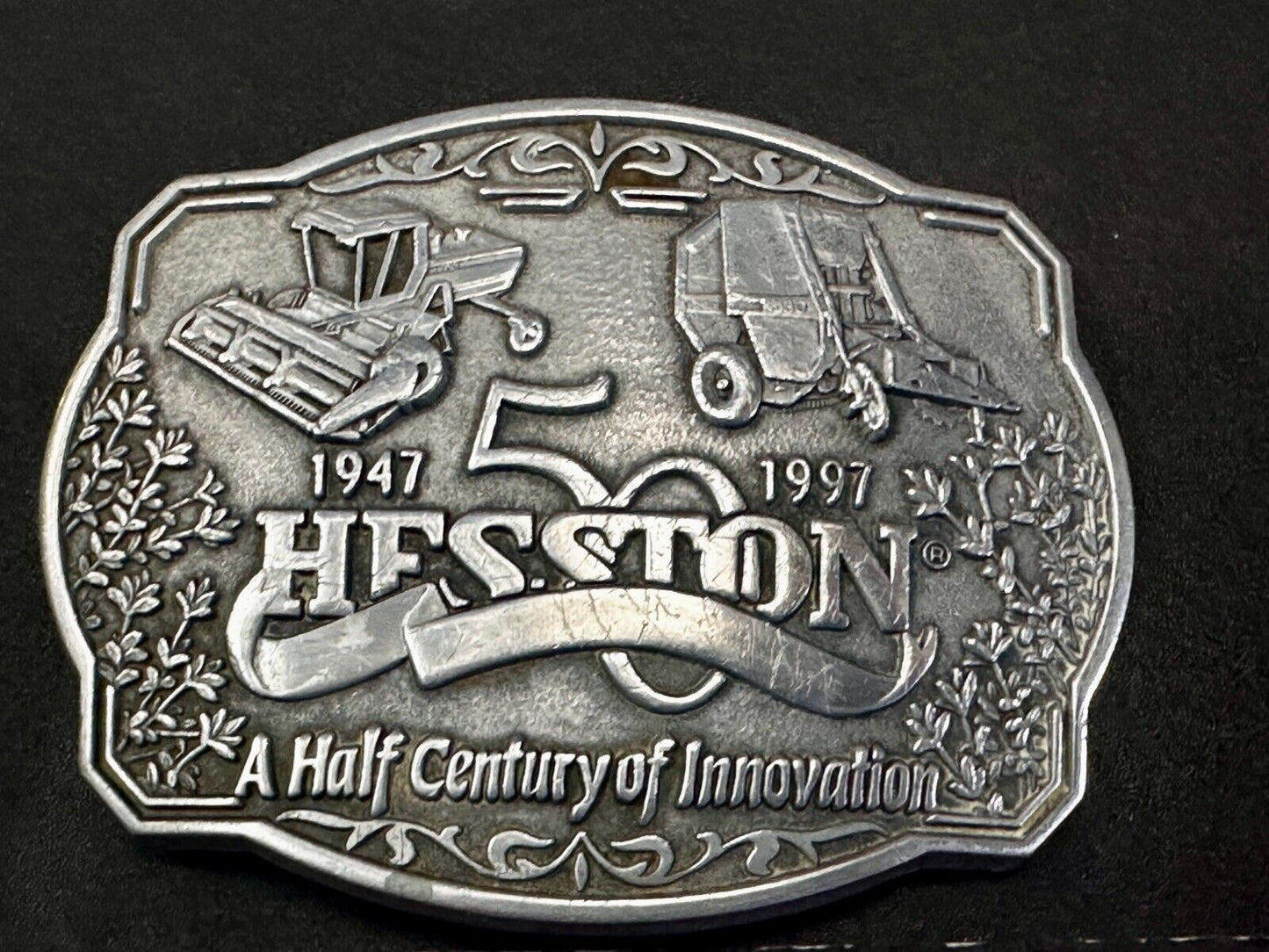 1997 NFR Half Century Of Innovation National Finals Rodeo 50 year Belt Buckle